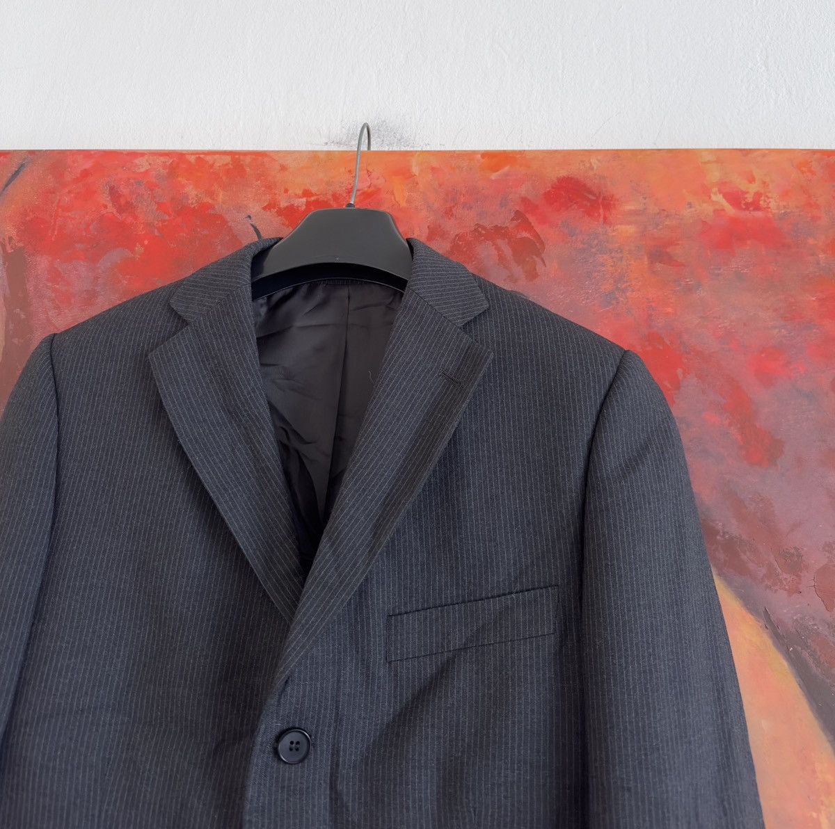 Gianfranco Ferre Gianfranco Ferre Dark Gray Wool Blazer Size 46 Size 46S - 4 Thumbnail