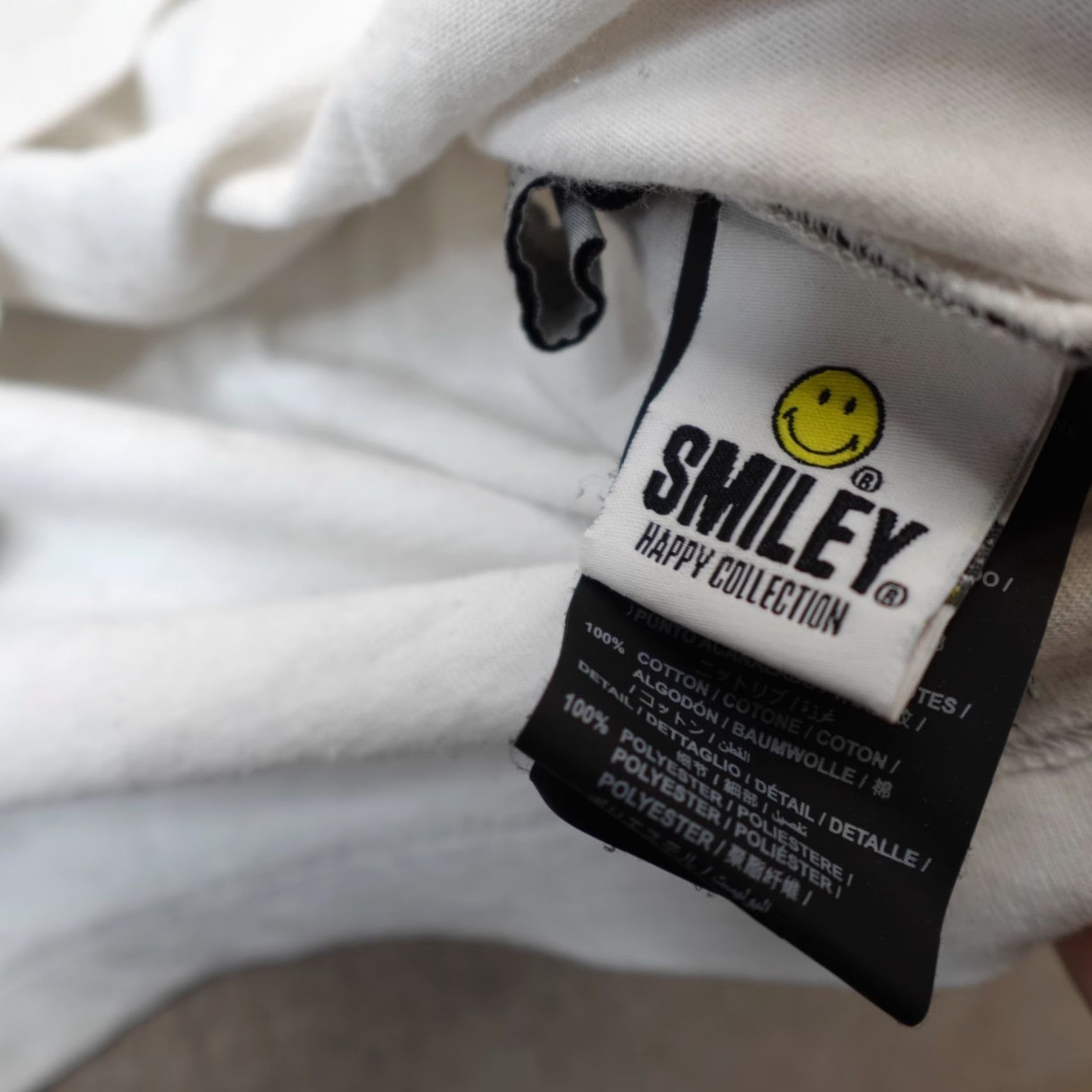 Palm Angels Palm Angels Shirt Small White Smiley Collection Double Sided Graphic Print Crew Neck Cotton Jersey Men S White 2020s Vintage No N/A Size US S / EU 44-46 / 1 - 7 Thumbnail