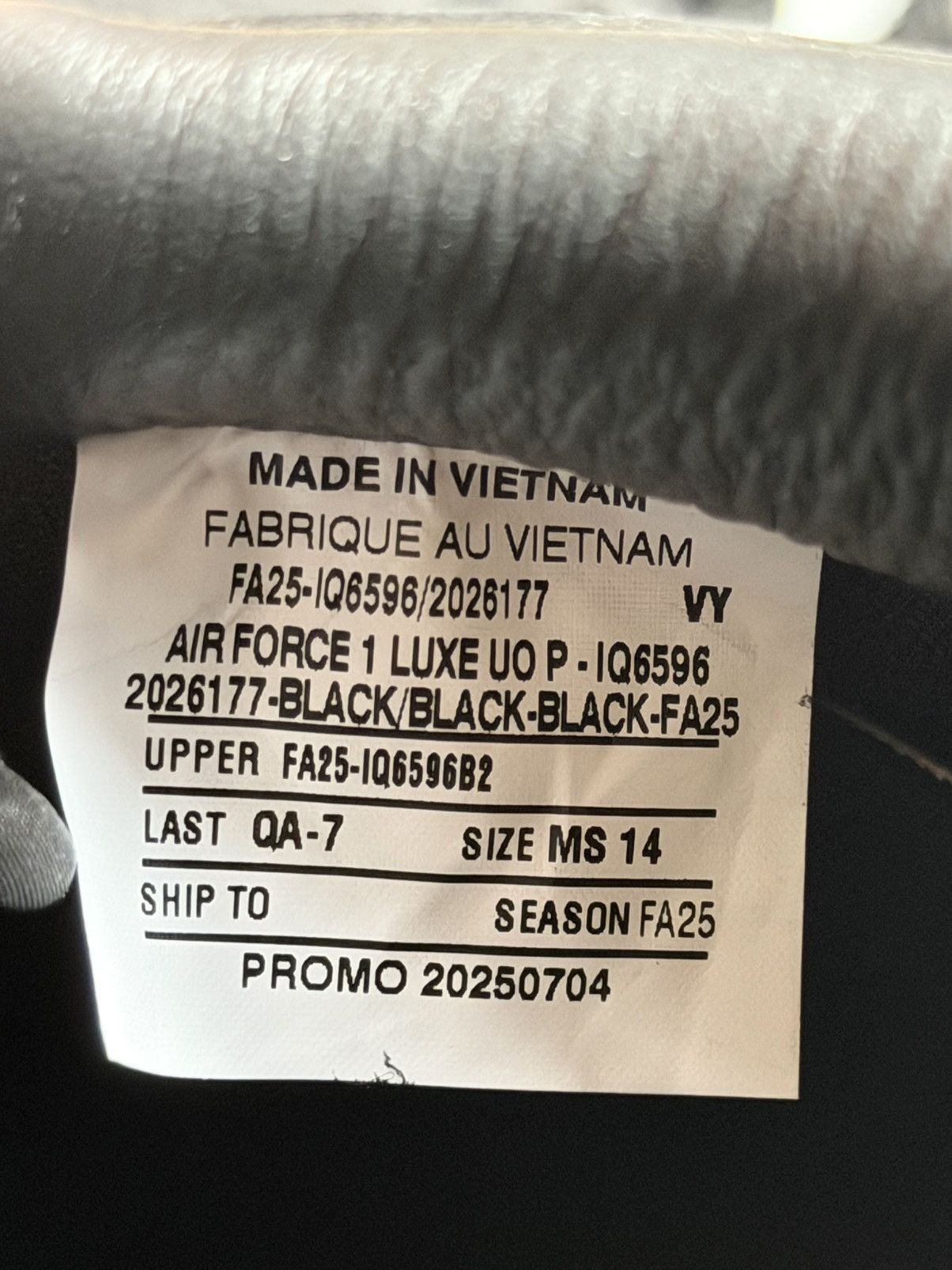 Nike Nike Air Force 1 Stealth Premium Oregon PE Size US 14 / EU 47 - 9 Thumbnail