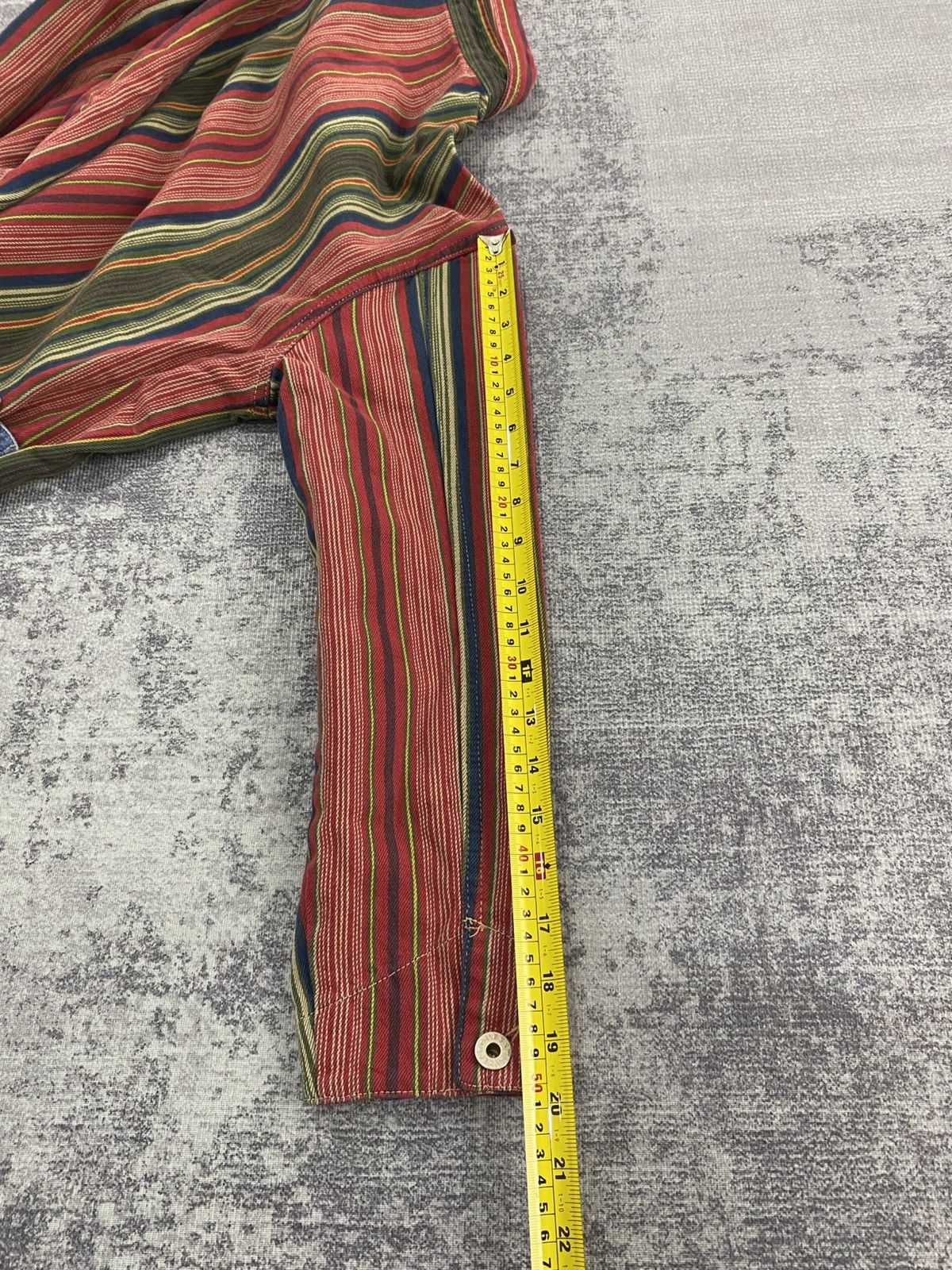 Vintage vintage guess stripe jackets Size S / US 4 / IT 40 - 5 Thumbnail