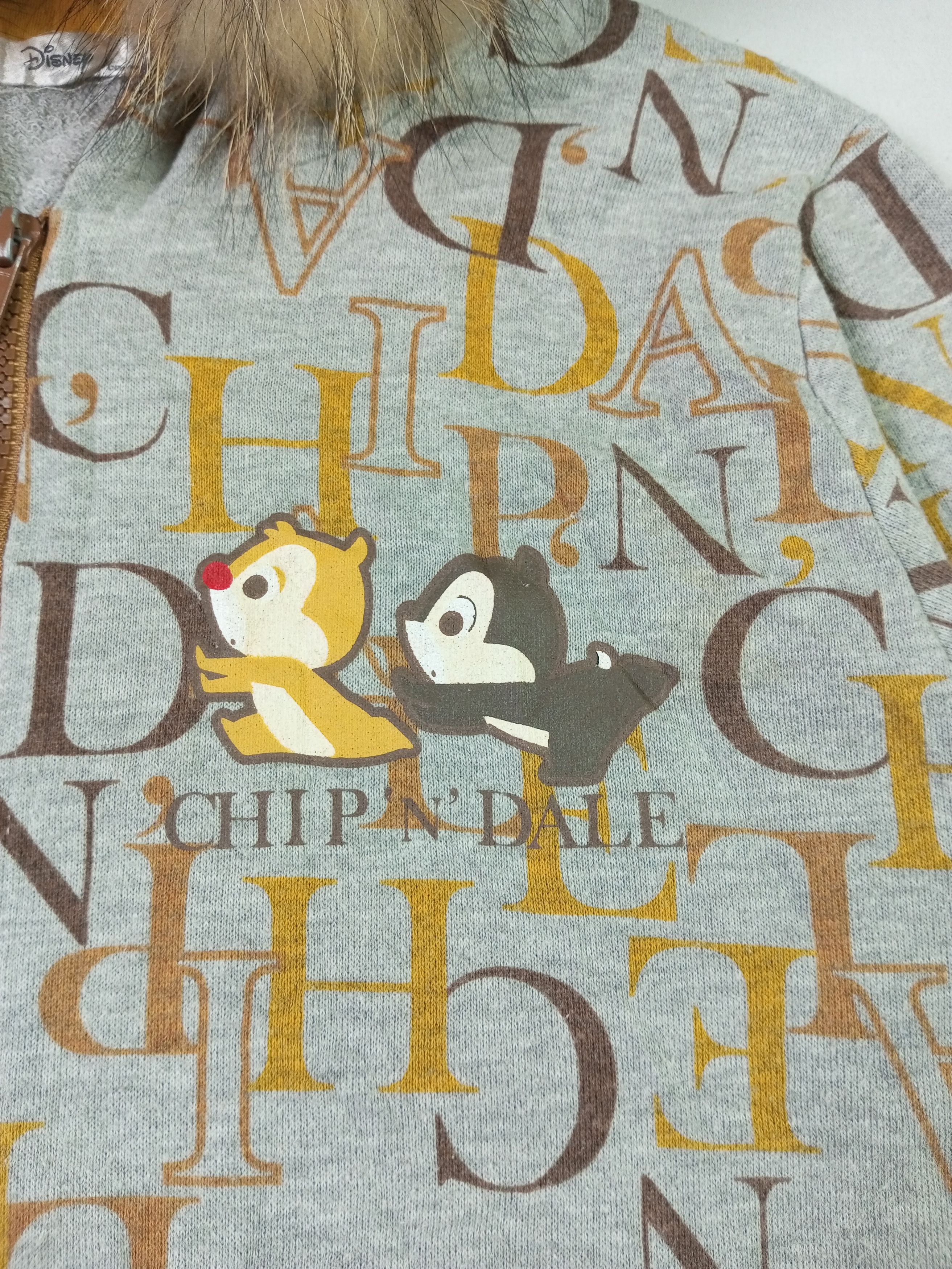 Disney × If Six Was Nine × Japanese Brand Disney Faux fur hoodie chip'n'dale ifsixwasnine style Size US M / EU 48-50 / 2 - 6 Thumbnail