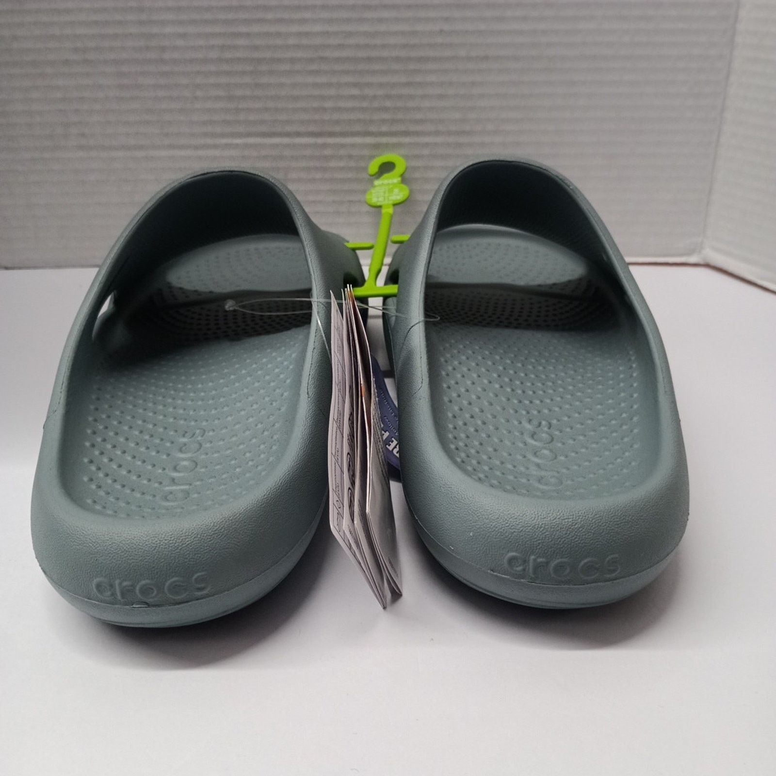 Crocs Crocs Mellow Recovery Slides Green Men’s Size 7 / Women’s 9 Size US 7 / EU 40 - 4 Thumbnail