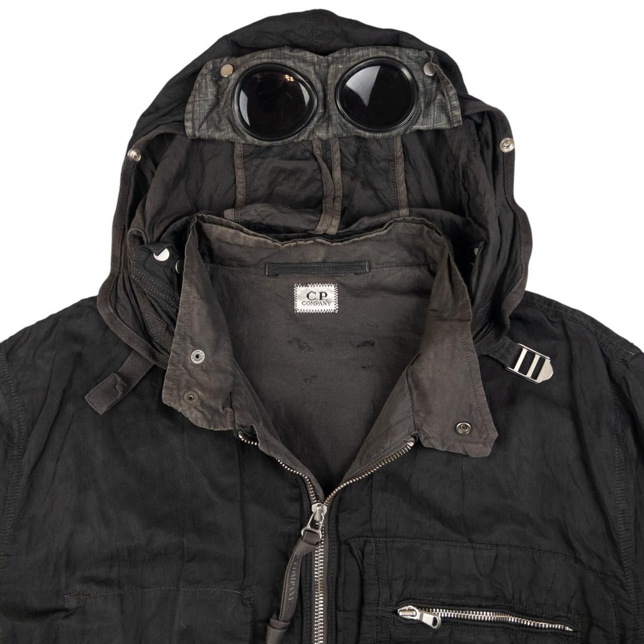 C.P. Company Vintage CP Company Goggle Hood Zip Up Jacket Size L Size US L / EU 52-54 / 3 - 4 Thumbnail