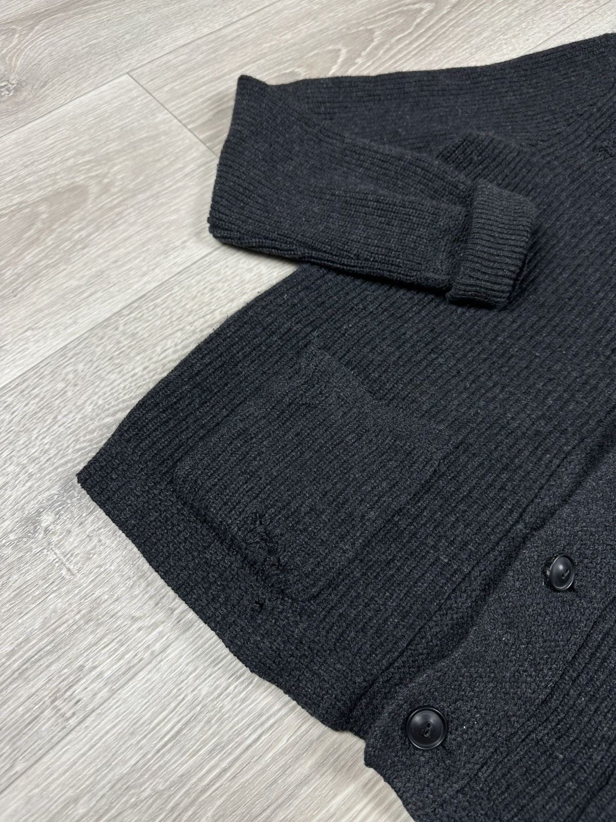 RRL Ralph Lauren RRL Ralph Lauren Cashmere Distressed Cardigan Sweater Size US XL / EU 56 / 4 - 4 Thumbnail