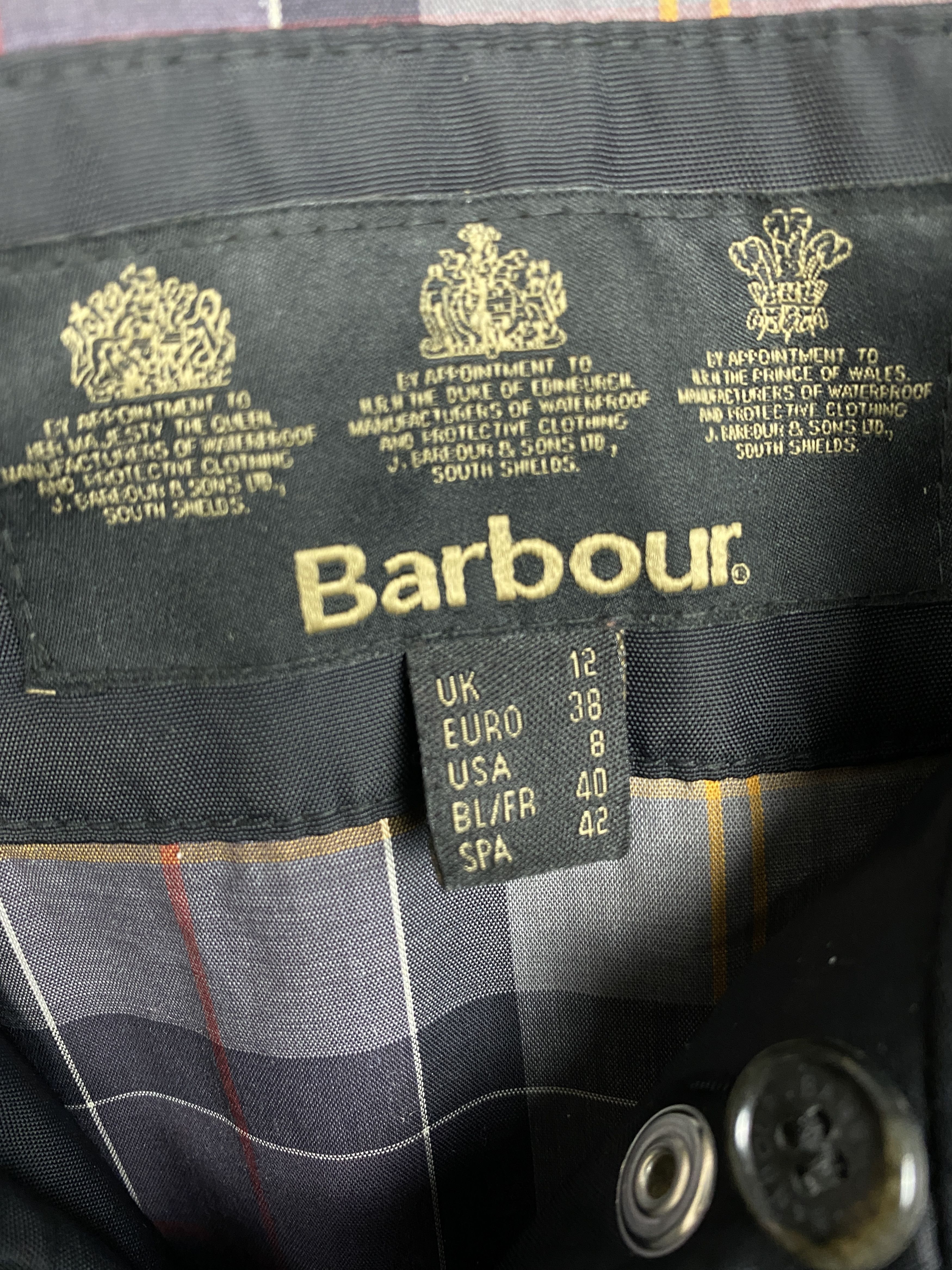 Barbour Barbour International Vintage Womens Outlaw Jacket Size M / US 6-8 / IT 42-44 - 5 Thumbnail