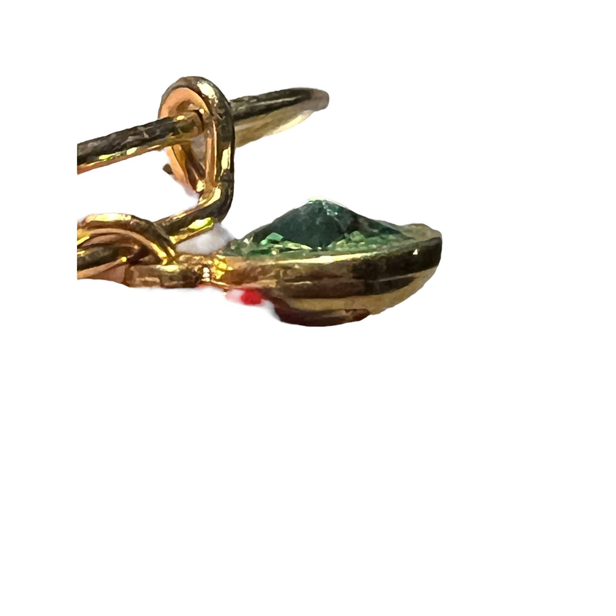 Other Alex & Ani May Birthstone Bracelet Green Swarovski Rivoli Go Size ONE SIZE - 3 Thumbnail