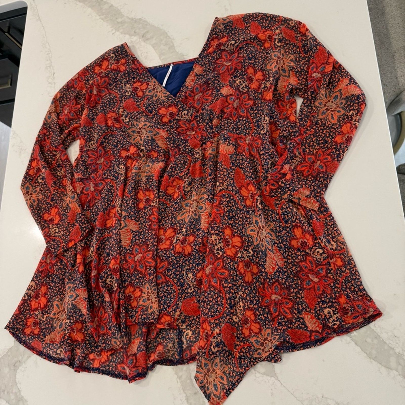 Free People Free People Terran Floral Bohemian Mini Dress Women’s Small Size S / US 4 / IT 40 - 5 Thumbnail