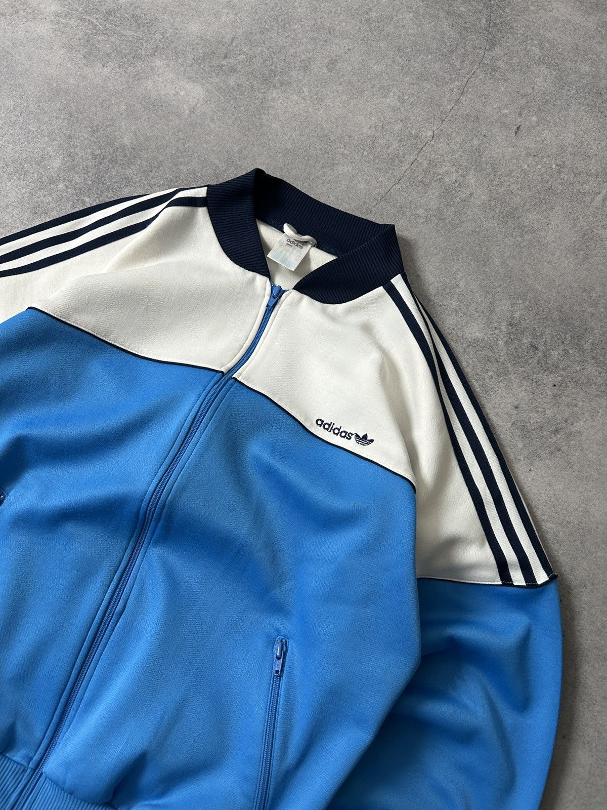 Adidas Vintage Adidas track jacket 90s mens size L Size US L / EU 52-54 / 3 - 3 Thumbnail