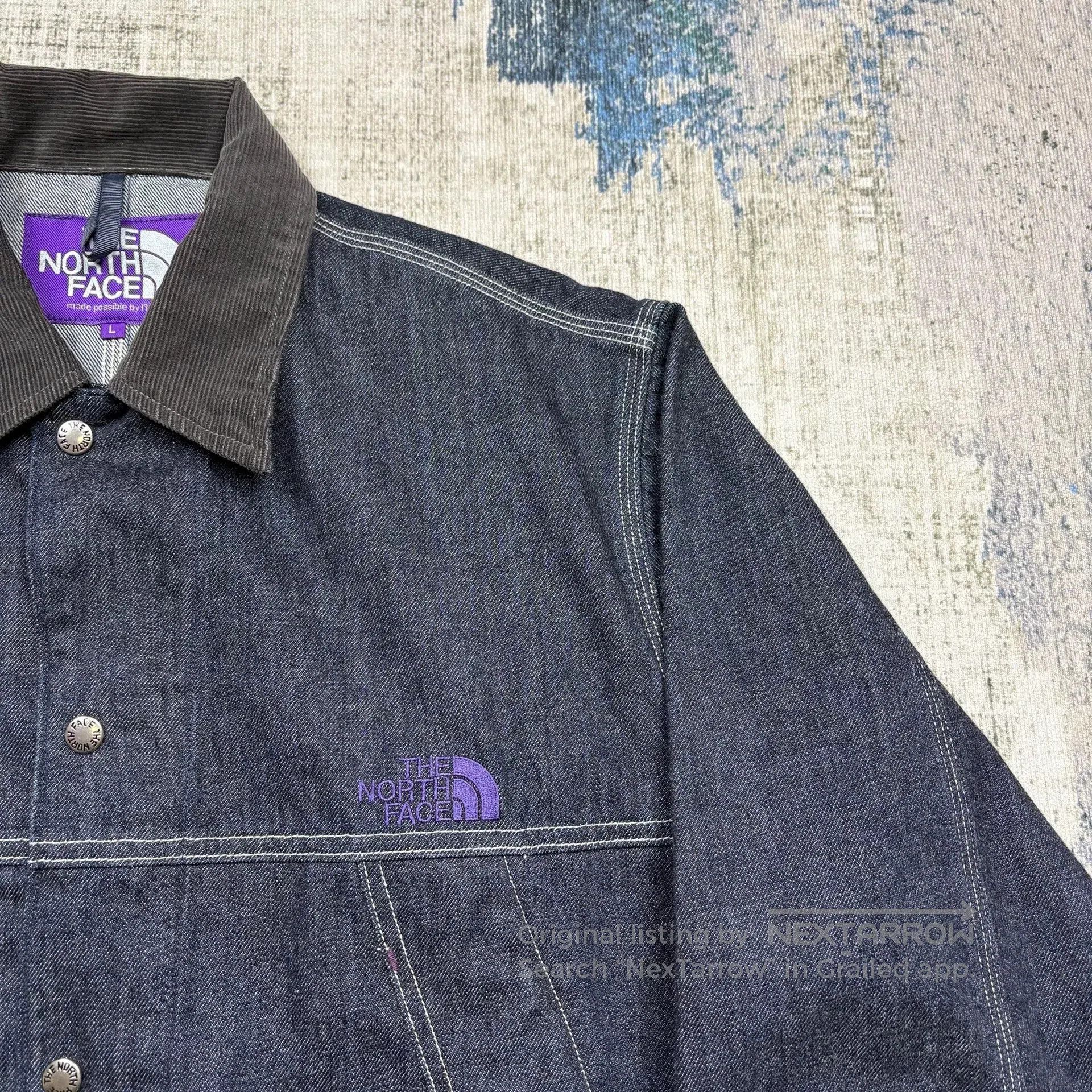 The North Face Purple Label The North Face Denim Field Jacket. Size US L / EU 52-54 / 3 - 4 Thumbnail