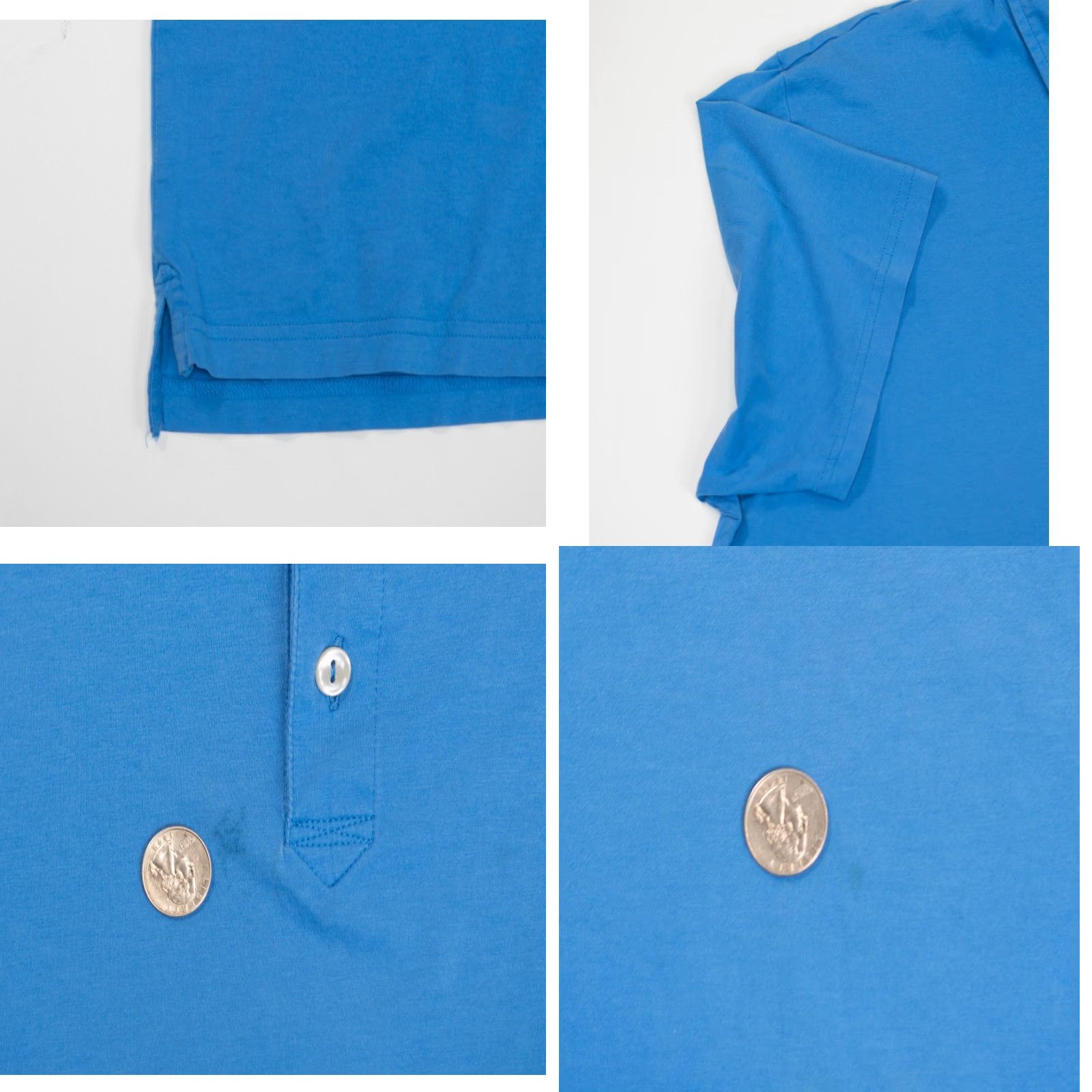 Peter Millar Peter Millar Mens Polo Shirt Short Sleeve Blue 100% Pima Cotton XL Regular Fit Golf Crown Crafted Classic preppy Sports Mens Mens Size US XL / EU 56 / 4 - 8 Thumbnail