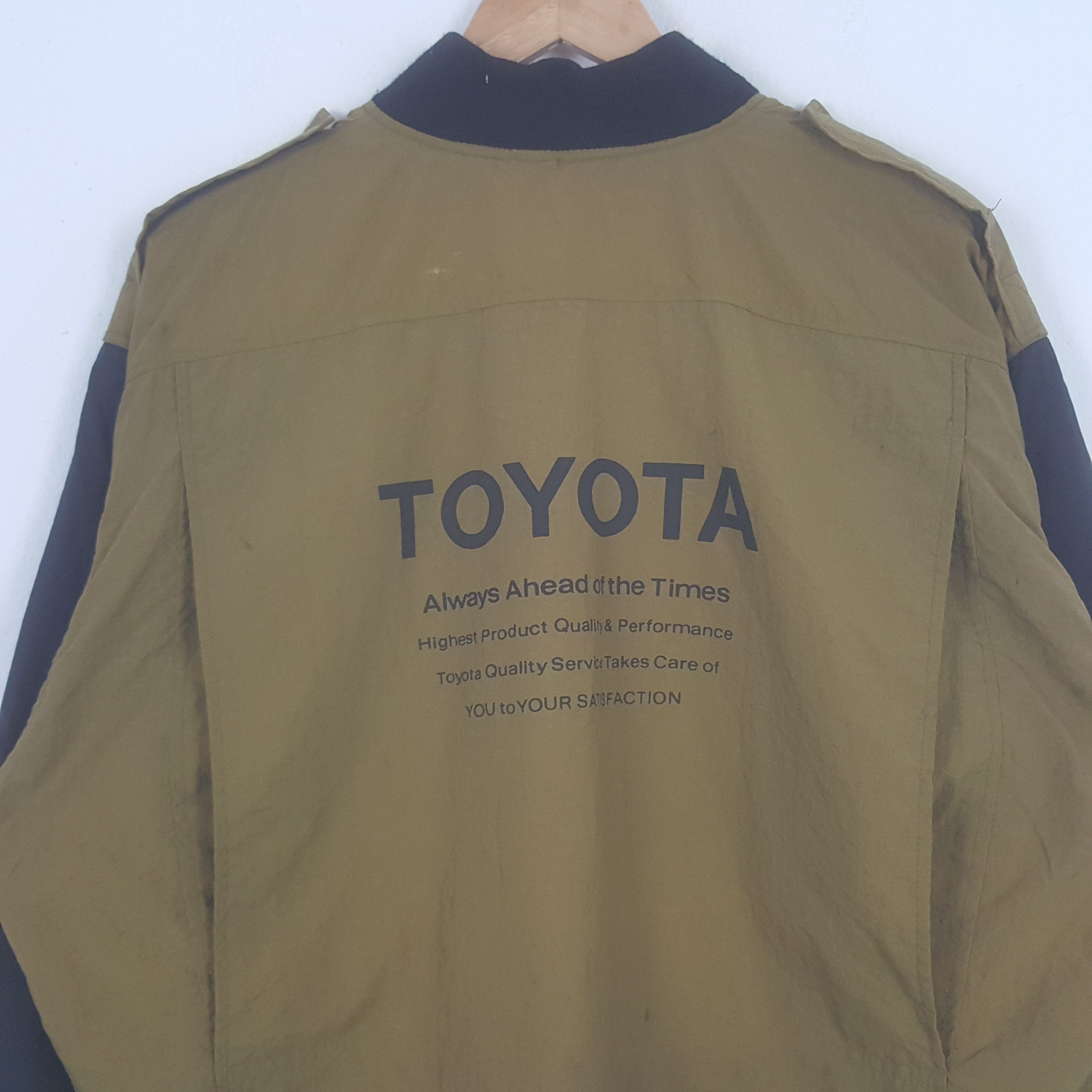 Vintage Vintage Toyota Team Racing Bombers Jacket Size US L / EU 52-54 / 3 - 2 Thumbnail