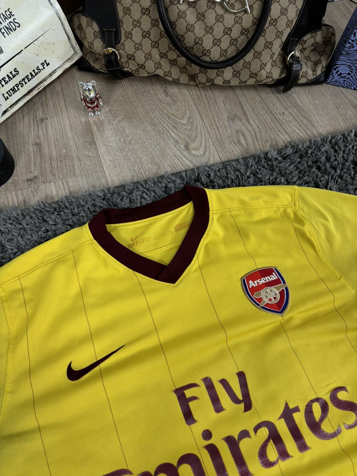 Nike × Vintage Blockcore Footbal T-Shirt Soccer Jersey Nike Vintage Arsenal Size US M / EU 48-50 / 2 - 6 Thumbnail