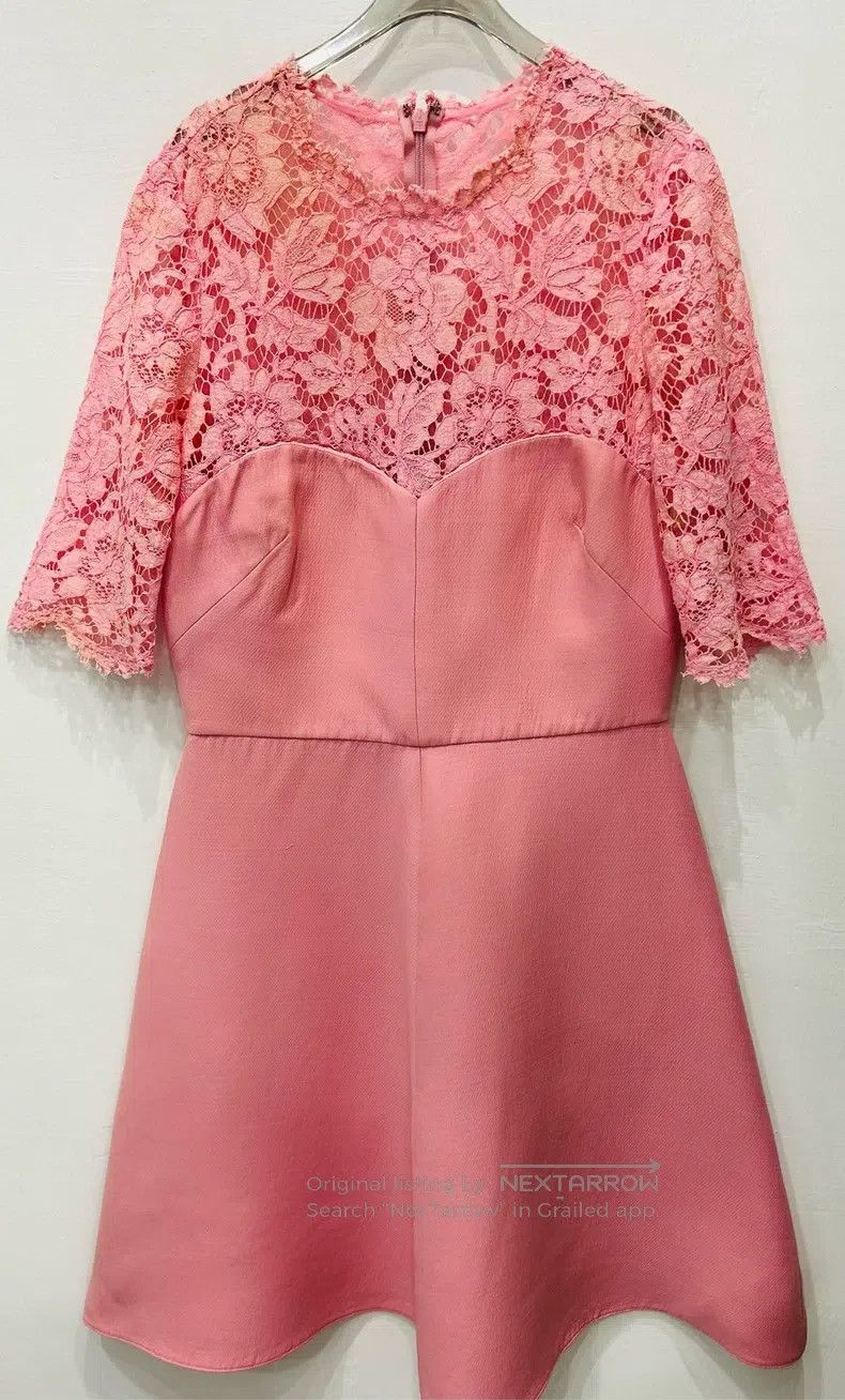 Valentino Valentino Lace patchwork dress Size S / US 4 / IT 40 - 1 Thumbnail