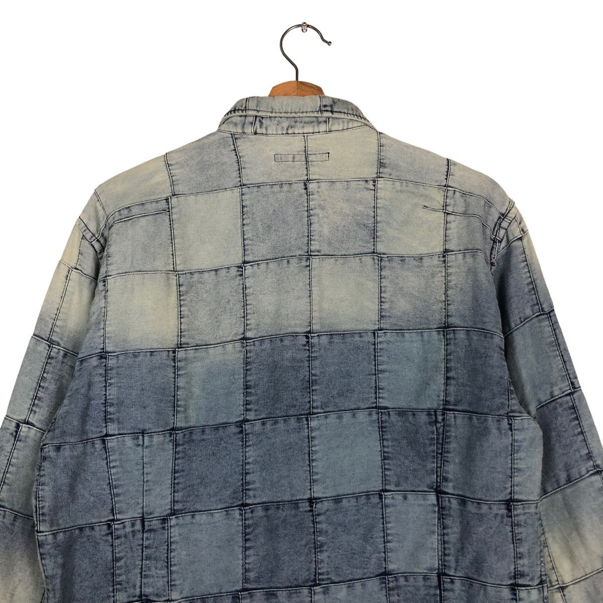 Japanese Brand 🔥VINTAGE PATCH WORK DENIM JACKET CATHY JANE JAPAN Size US M / EU 48-50 / 2 - 9 Thumbnail