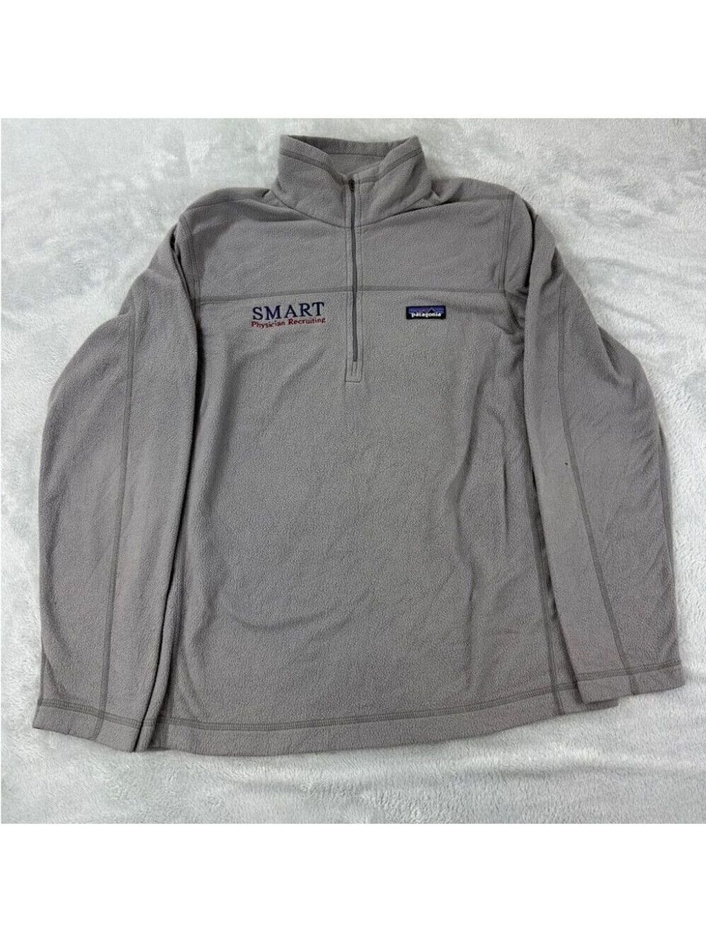 Patagonia Patagonia Men's Size Medium Micro D Fleece Pullover Grey Hal Size US M / EU 48-50 / 2 - 1 Thumbnail