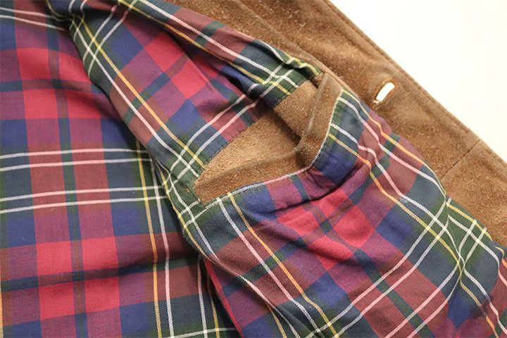 Polo Ralph Lauren × RRL Ralph Lauren × Ralph Lauren Ralph Lauren Polo Country Suede Jacket plaid lined (L) Size US L / EU 52-54 / 3 - 10 Thumbnail
