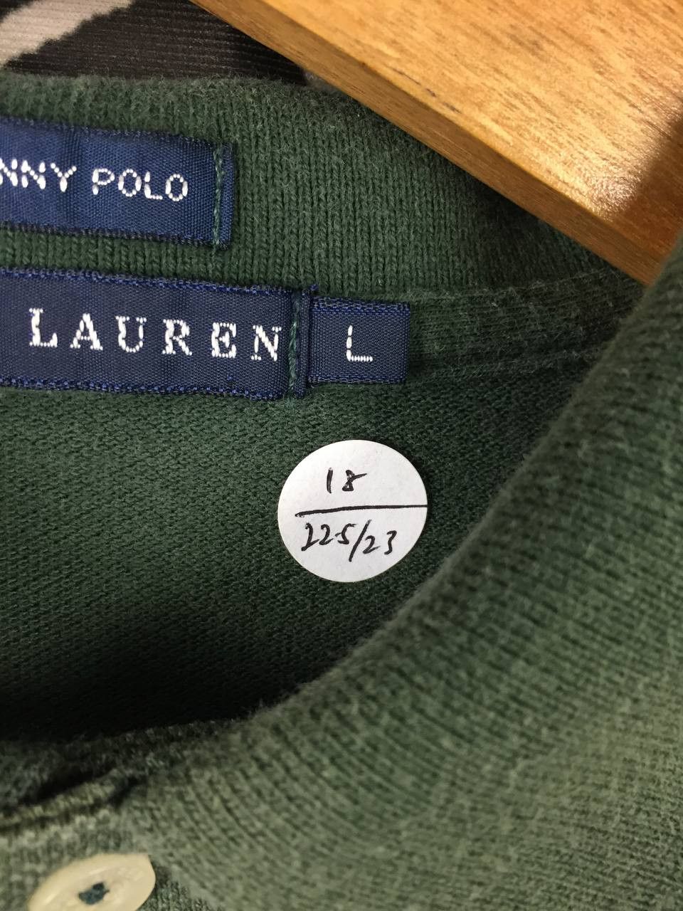 Ralph Lauren Vtg Ralph Lauren Pony Logo The Skinny Polo Shirt Size L Size L / US 10 / IT 46 - 13 Thumbnail