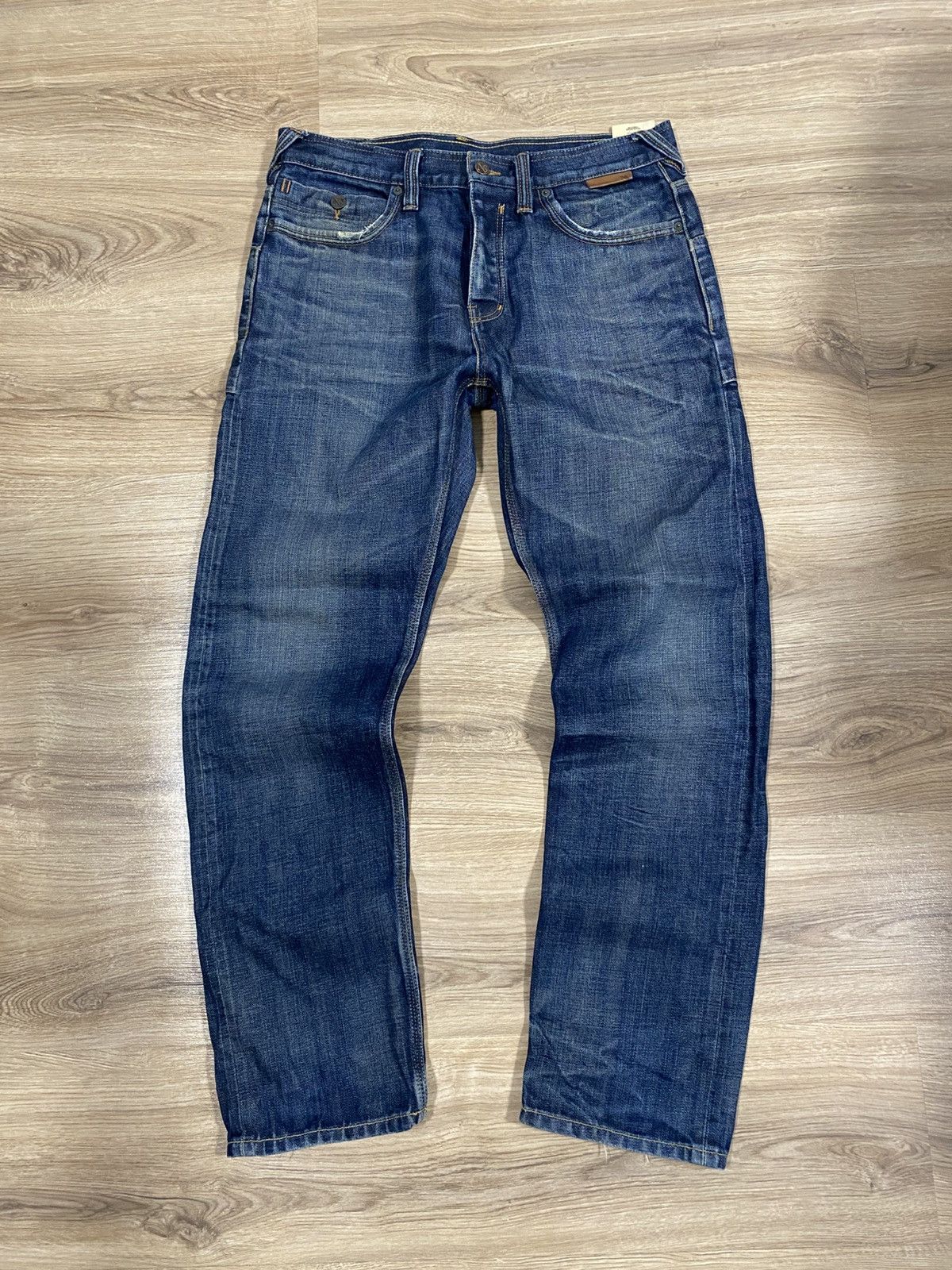 Natural Selection Natural Selection Selvage Denim Faded Jeans W34 L32 Size US 34 / EU 50 - 2 Thumbnail
