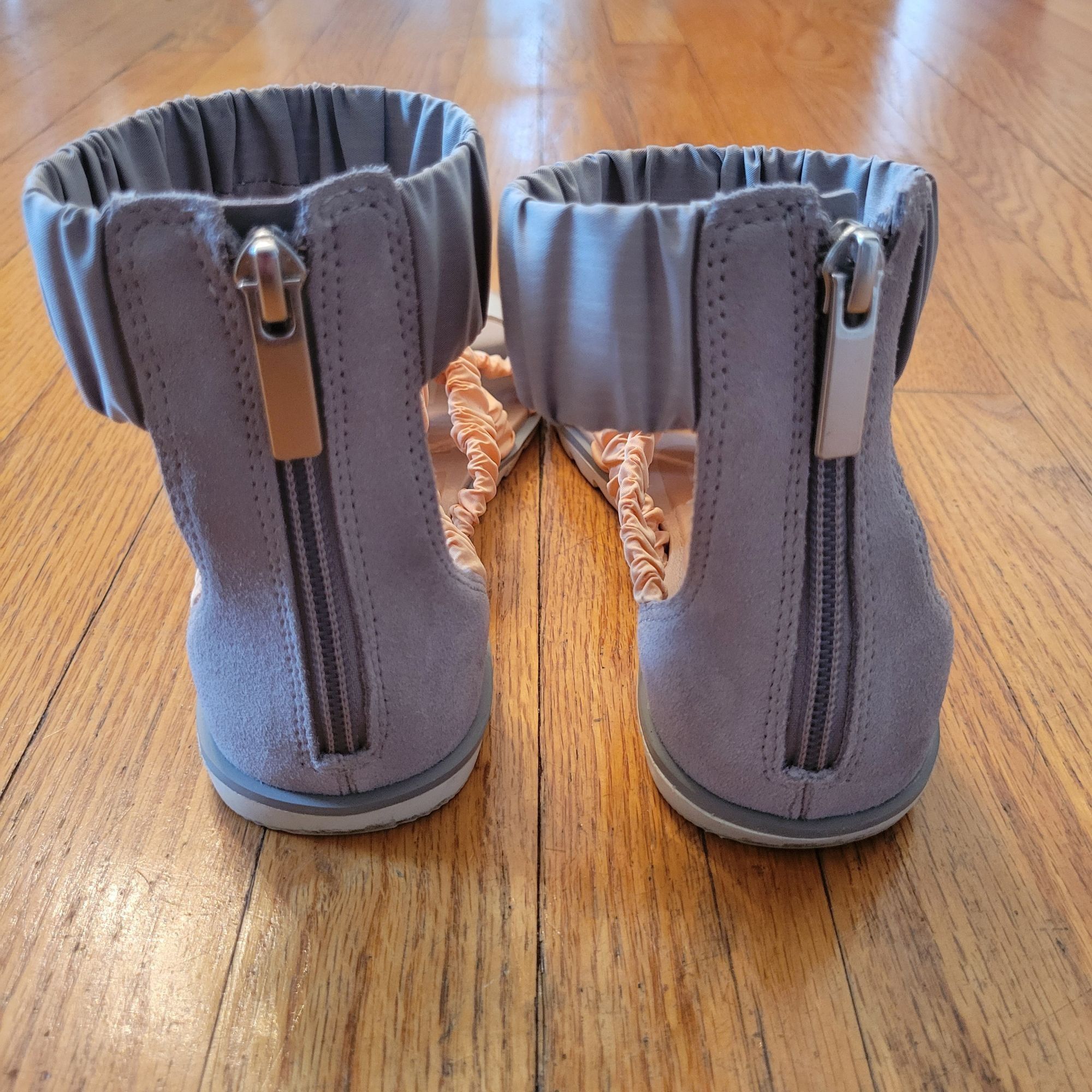 SOREL Sorel 7 ELLA II Ankle Strap Orange Grey Summer Sandals Flat Size US 7 / IT 37 - 6 Thumbnail