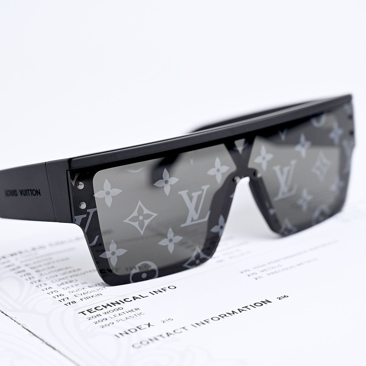 Louis Vuitton LUOIS VUITTON MONOGRAM BLACK SUNGLASSES Size ONE SIZE - 4 Thumbnail