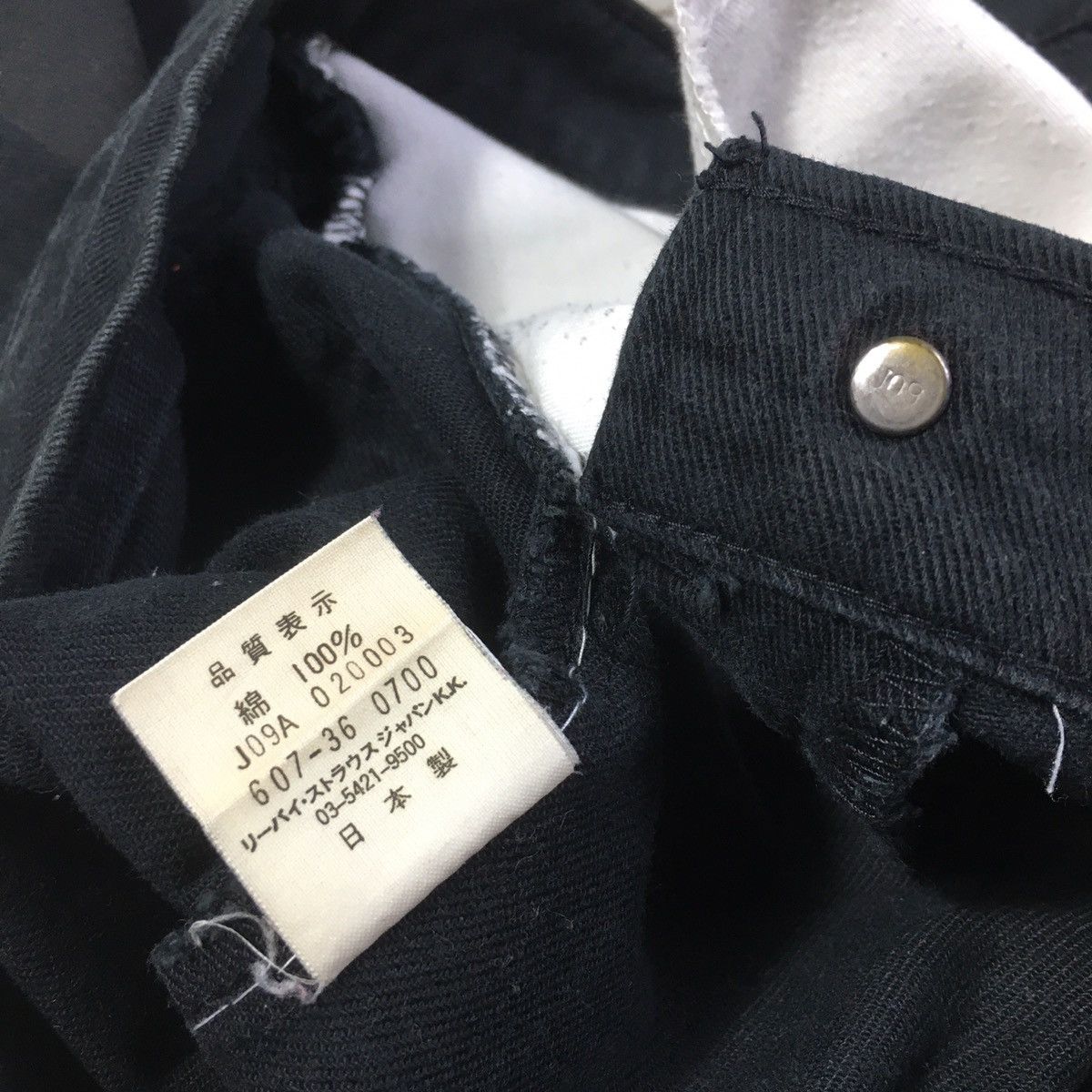Levi's × Vintage Vintage 90s Levis 607 Orange Tab bdp0009 Size US 32 / EU 48 - 6 Thumbnail