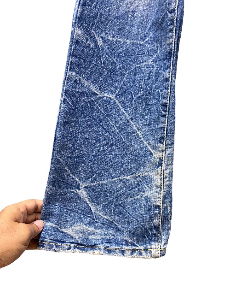Japanese Brand 💥BEST OFFER💥OZ-FIRST PINKBALL BOOTCUT DISTRESSED DENIM Size US 32 / EU 48 - 10 Thumbnail
