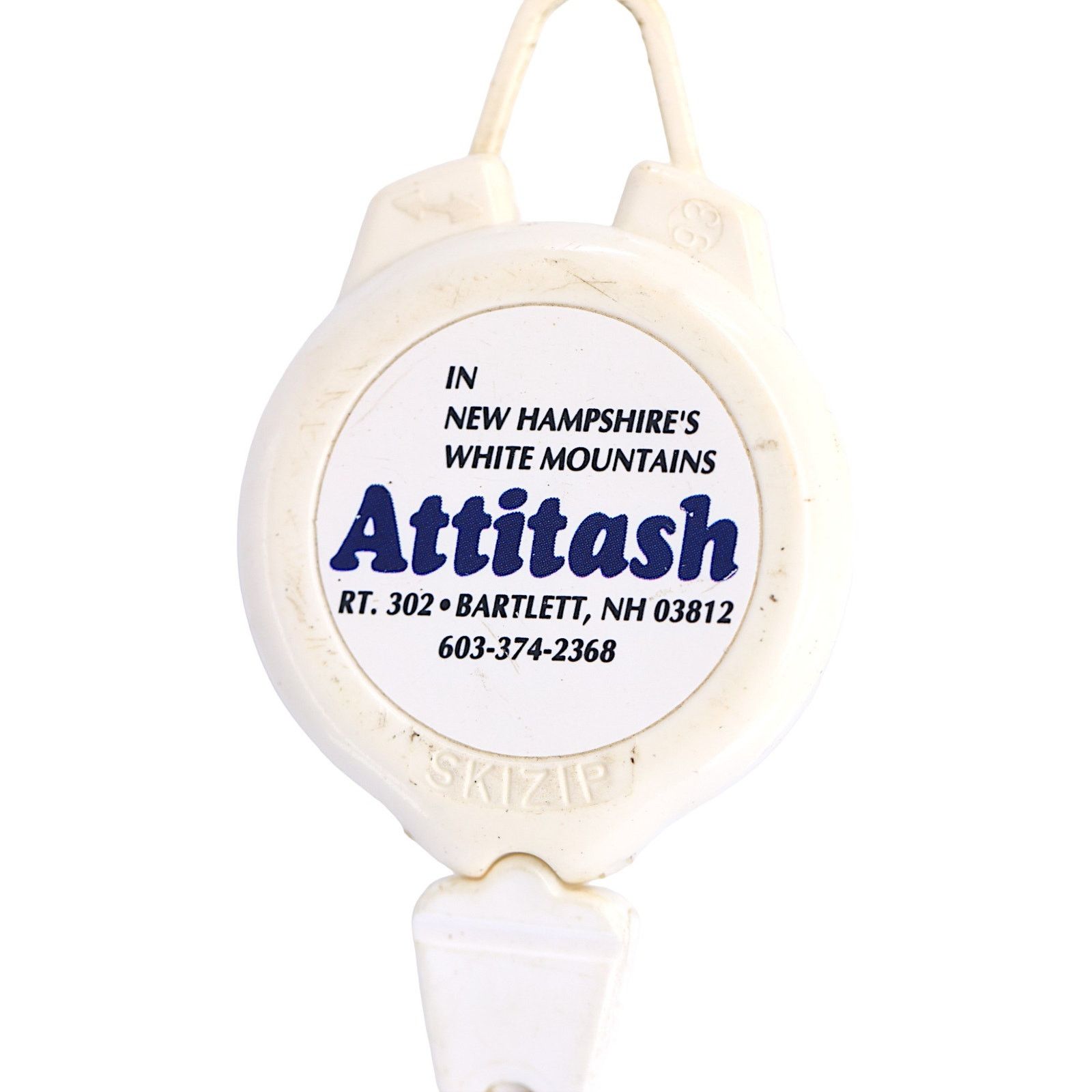 Other Attitash New Hampshire Vintage 1990s Ski Pass Leash Size ONE SIZE - 3 Thumbnail