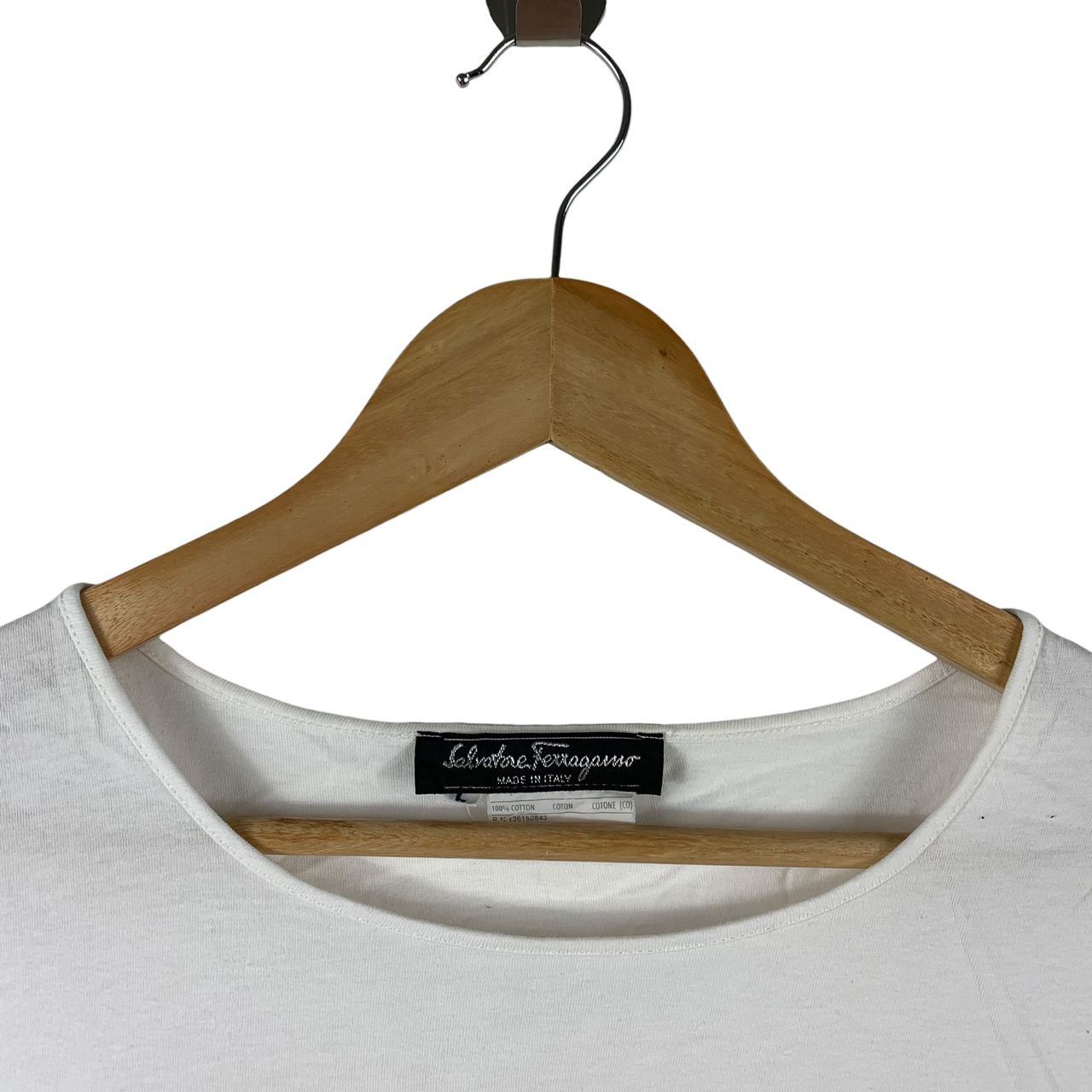 Designer × Salvatore Ferragamo × Vintage Vintage SALVATORE FERRAGAMO women tee Size L / US 10 / IT 46 - 5 Thumbnail
