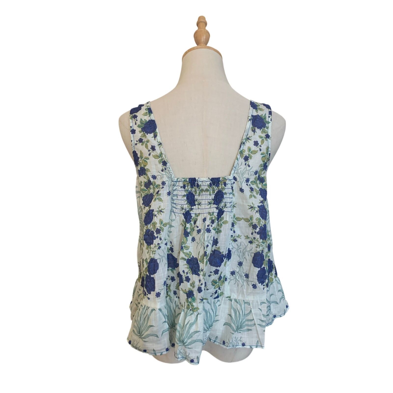 Anthropologie NWT Anthropologie Maeve Mixed Print Swing Tank Size S / US 4 / IT 40 - 5 Thumbnail