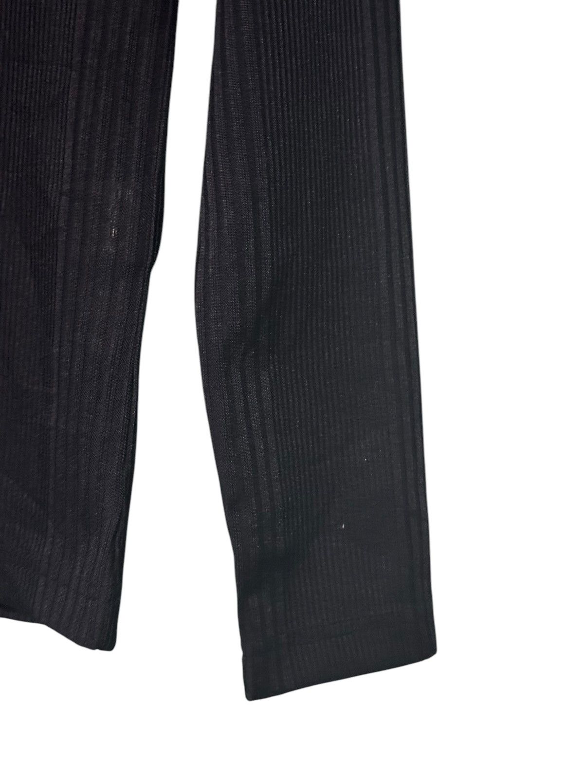 If Six Was Nine PUNK GOTHIC SEMANTIC DESIGN PLAIN V-NECK MESH KNIT L/S SHIRT Size US S / EU 44-46 / 1 - 5 Thumbnail