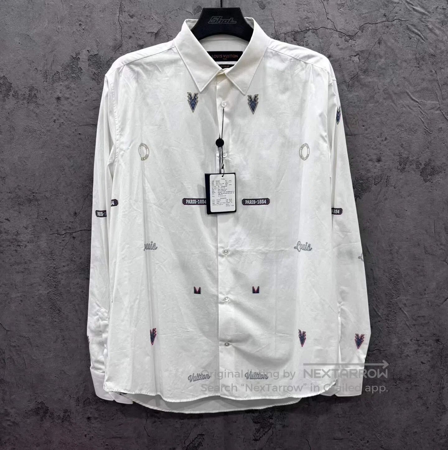 Louis Vuitton Louis Vuitton Full Print Barrage Long Sleeve Shirt| Size US XXL / EU 58 / 5 - 1 Thumbnail
