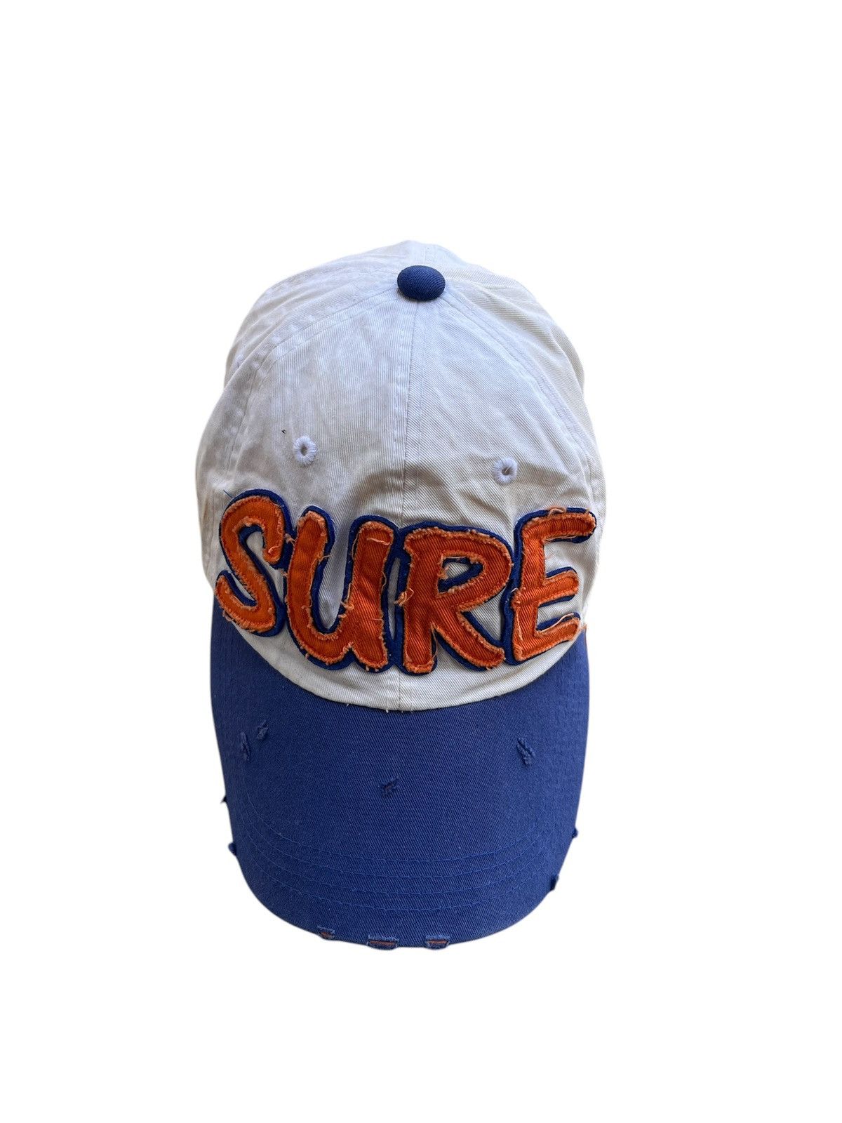 Hat Club × Japanese Brand × Vintage ROCKN BLUE DISTRESSED SURE CAP HAT Size ONE SIZE - 1 Thumbnail