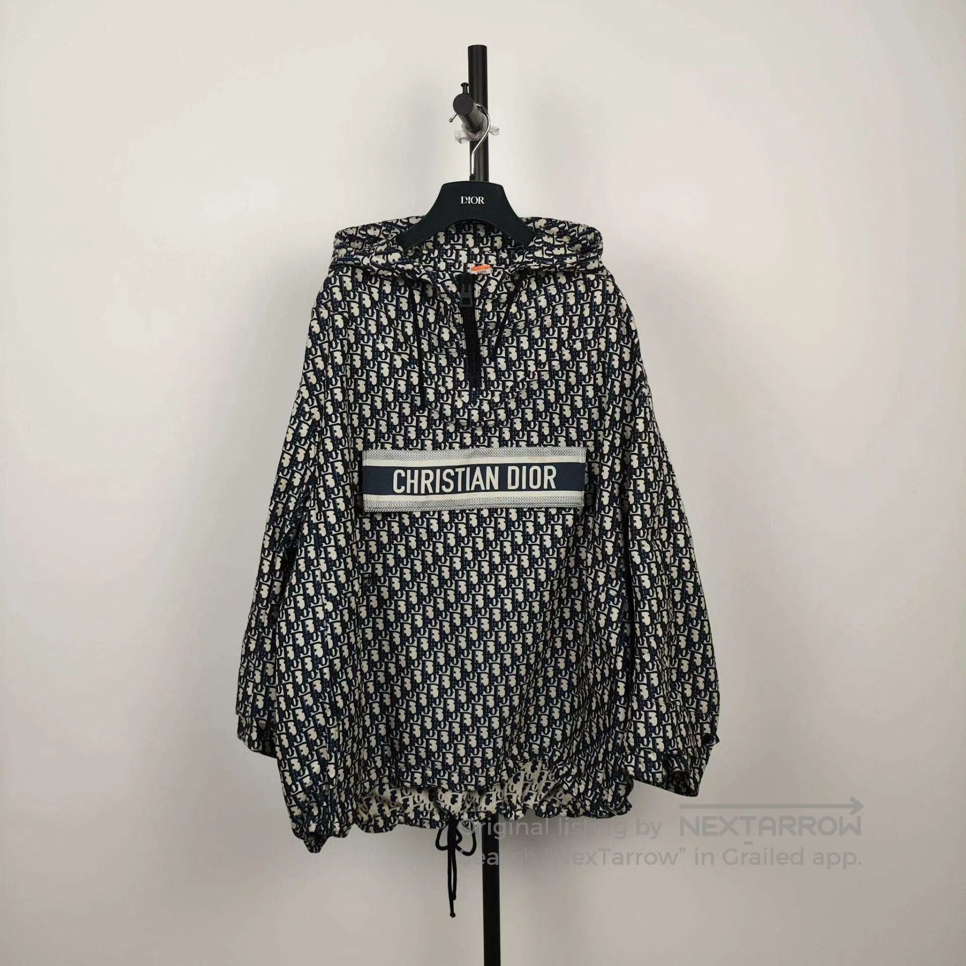 Dior Monogram Print Hooded Parka.