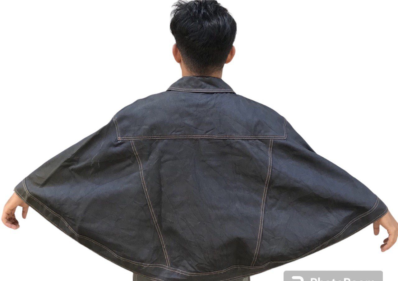 Jean Paul Gaultier 🔥FINAL DROP🔥Junior Gaultier Denim Very Rare Poncho Jacket Size US M / EU 48-50 / 2 - 2 Thumbnail
