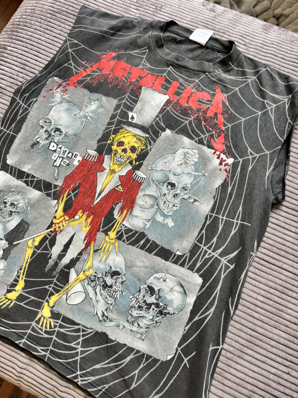 Band Tees Rare Vintage Metallica Ringmaster AOP 1992 Metal Band Tee Size US XL / EU 56 / 4 - 5 Thumbnail