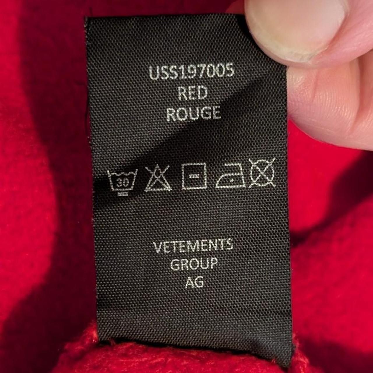 Vetements Secret Society Hoodie Size US S / EU 44-46 / 1 - 8 Thumbnail
