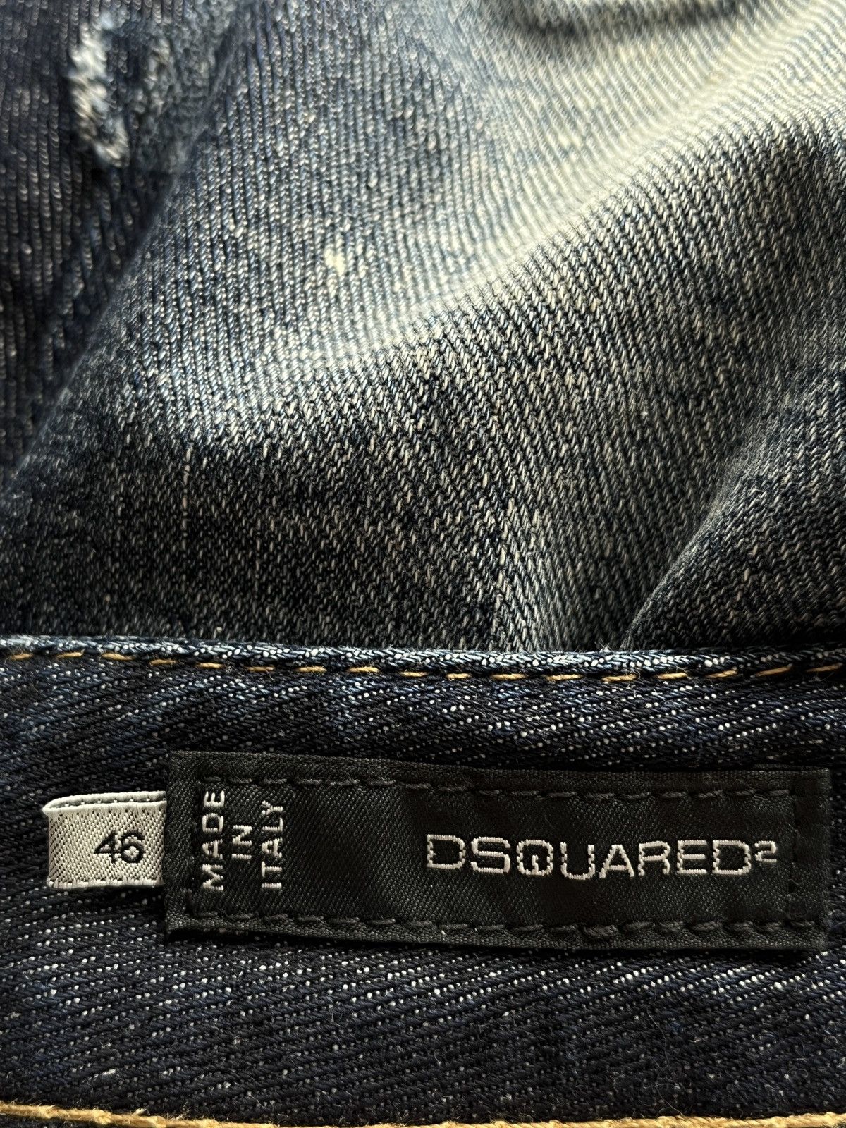 Dsquared2 RARE DSQUARED2 CAPRI JEANS SHORTS with Embroideries Archive Size US 36 / EU 52 - 14 Thumbnail