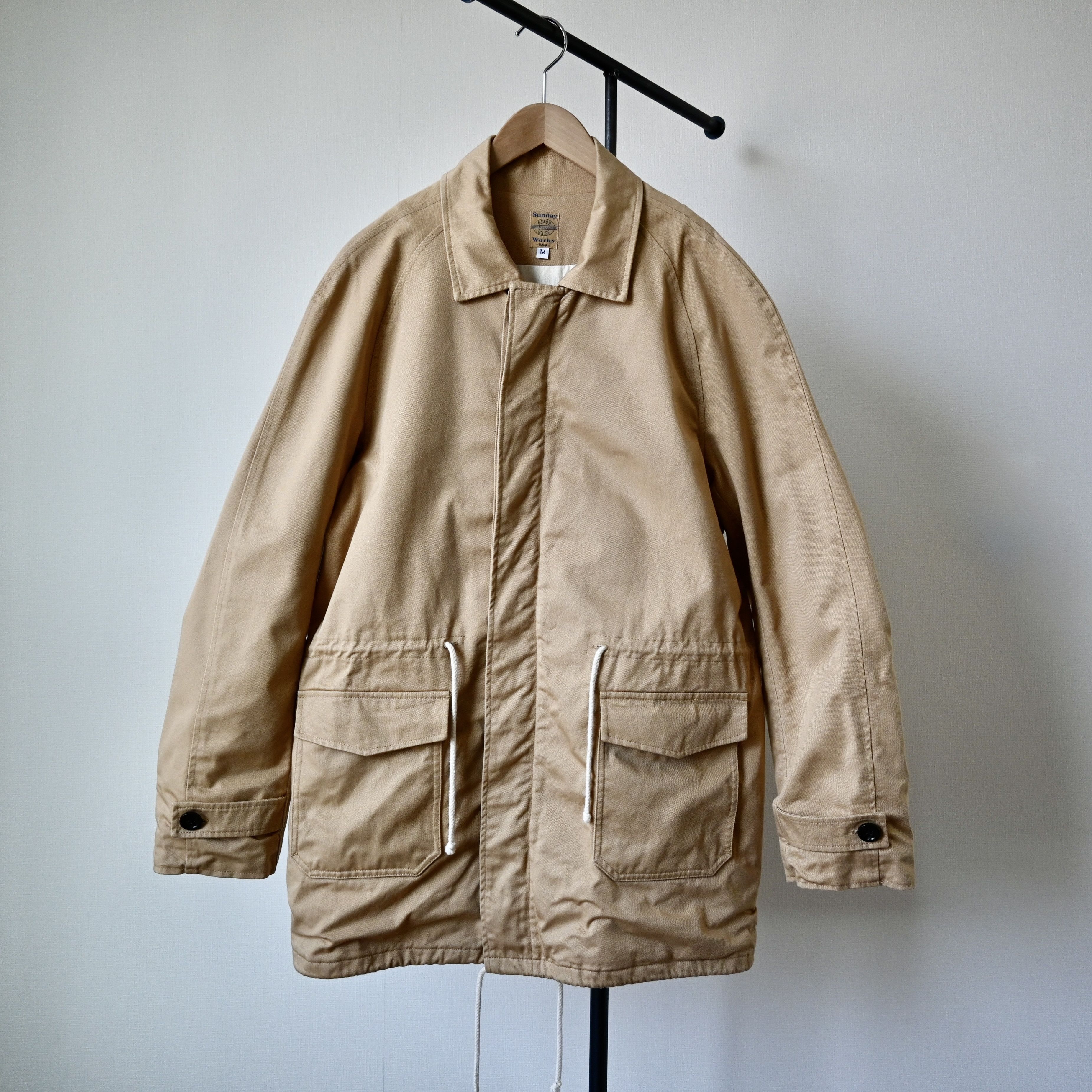 Sunday Works Sunday Works cotton chino twill fly front coat, made in USA Size US M / EU 48-50 / 2 - 1 Thumbnail