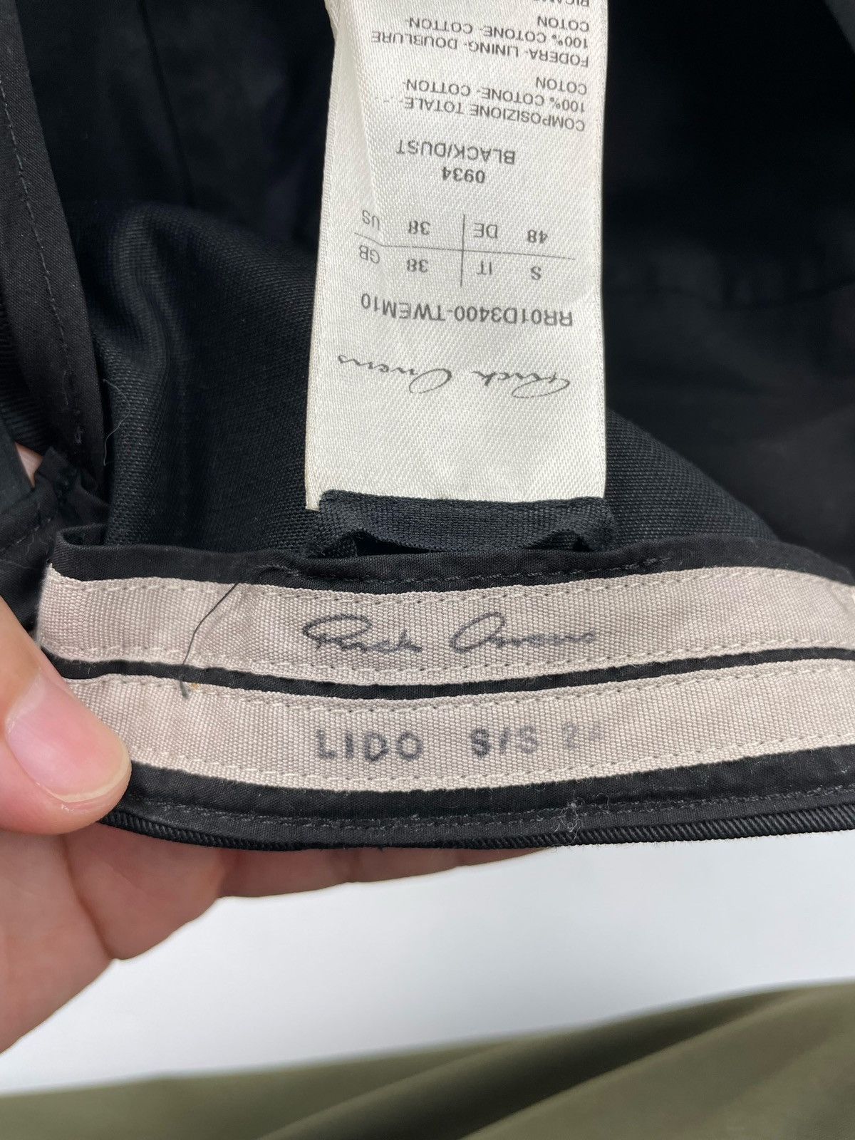Rick Owens Rick Owens SS24 HUN Cap Size ONE SIZE - 9 Thumbnail
