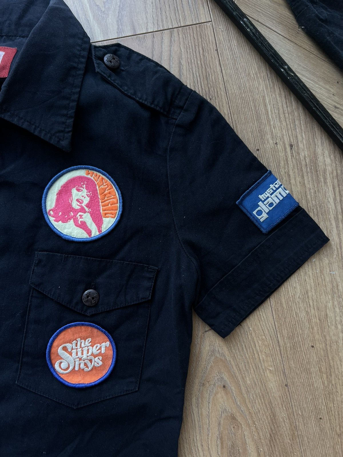Hysteric Glamour HYSTERIC GLAMOUR ARCHIVE RARE VINTAGE PATCHWORK SHIRT Y2K Size US S / EU 44-46 / 1 - 2 Thumbnail