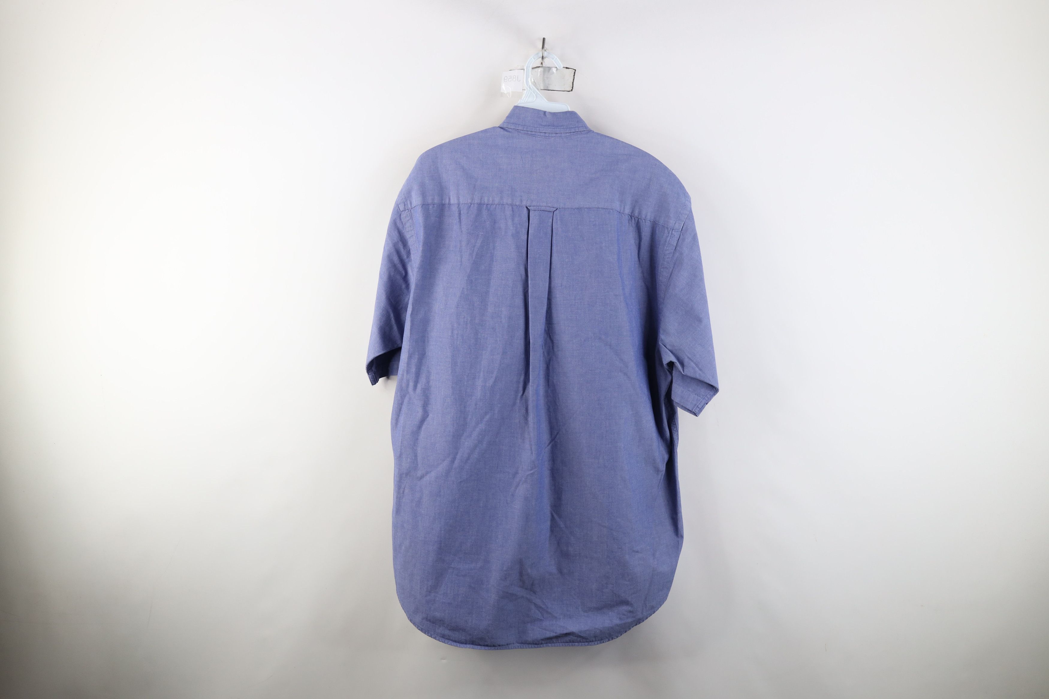 Nautica Vintage 90s Nautica Baggy Chambray Button Down Shirt Size US M / EU 48-50 / 2 - 11 Thumbnail