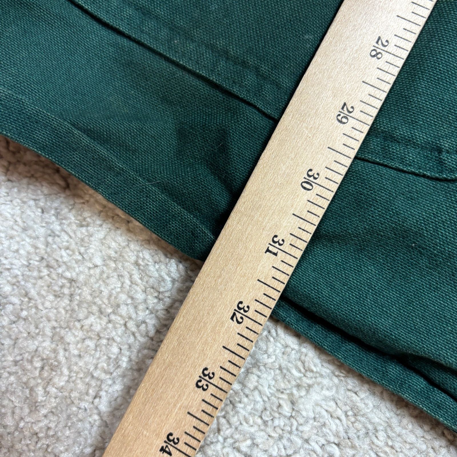 Vintage × Woolrich Woolen Mills Vintage 90s Woolrich Wool Lined Green Barn Jacket Mens L USA Size US L / EU 52-54 / 3 - 7 Thumbnail