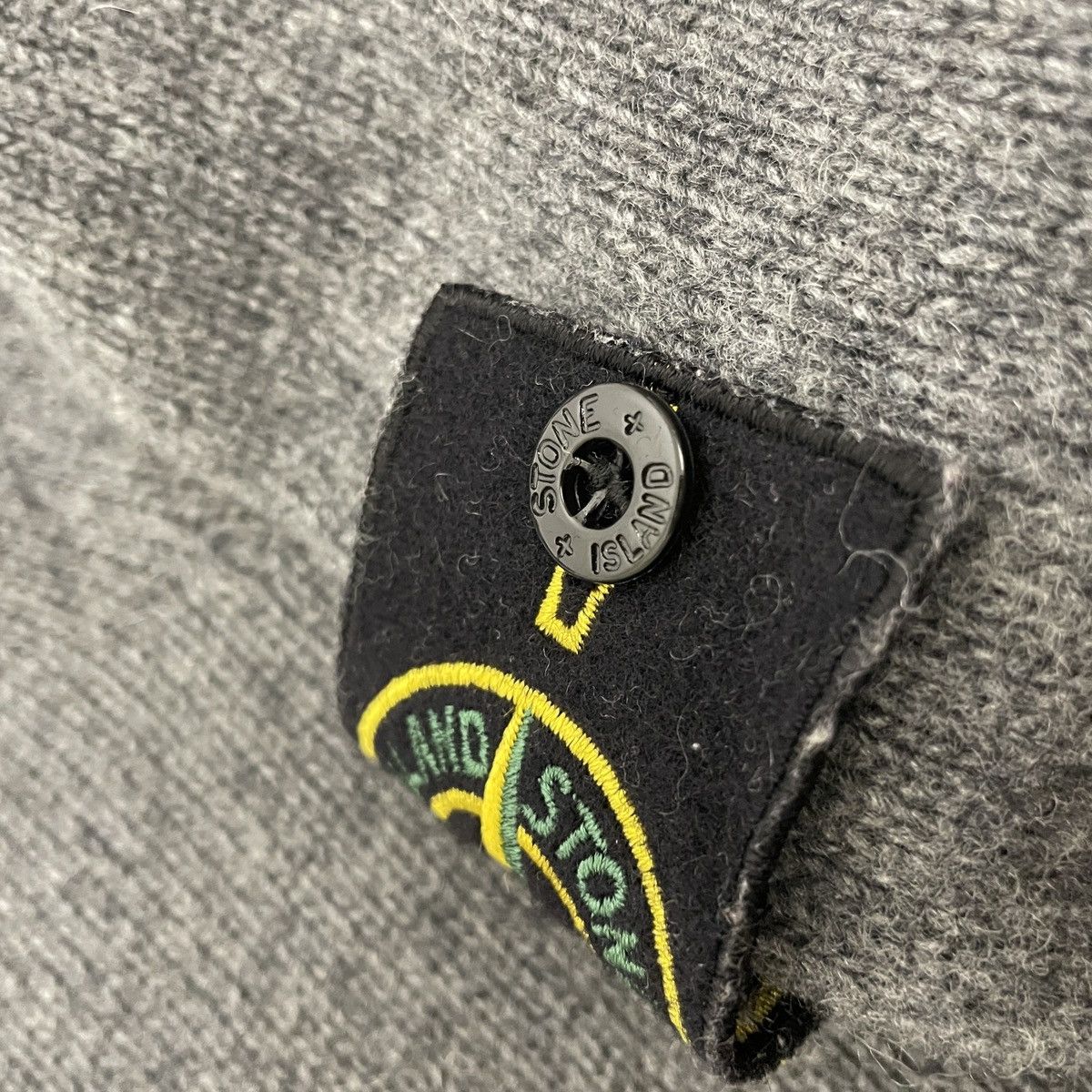 Stone Island Vintage Stone Island Pullower Sweater Gray Size XL Size US XL / EU 56 / 4 - 6 Thumbnail