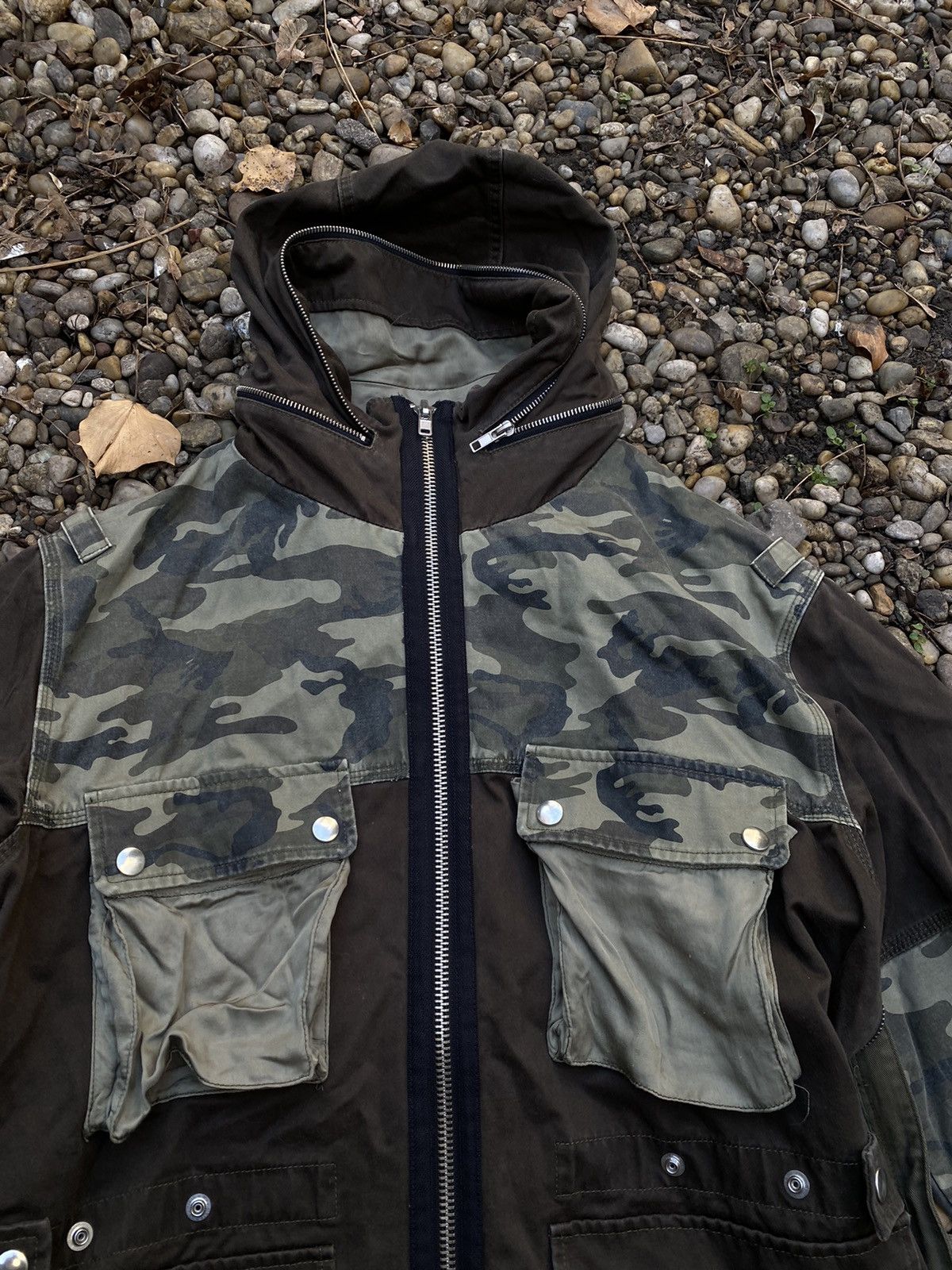 Diesel Diesel Avant-Garde Multipocket Multizip Light Jacket Size US L / EU 52-54 / 3 - 4 Thumbnail