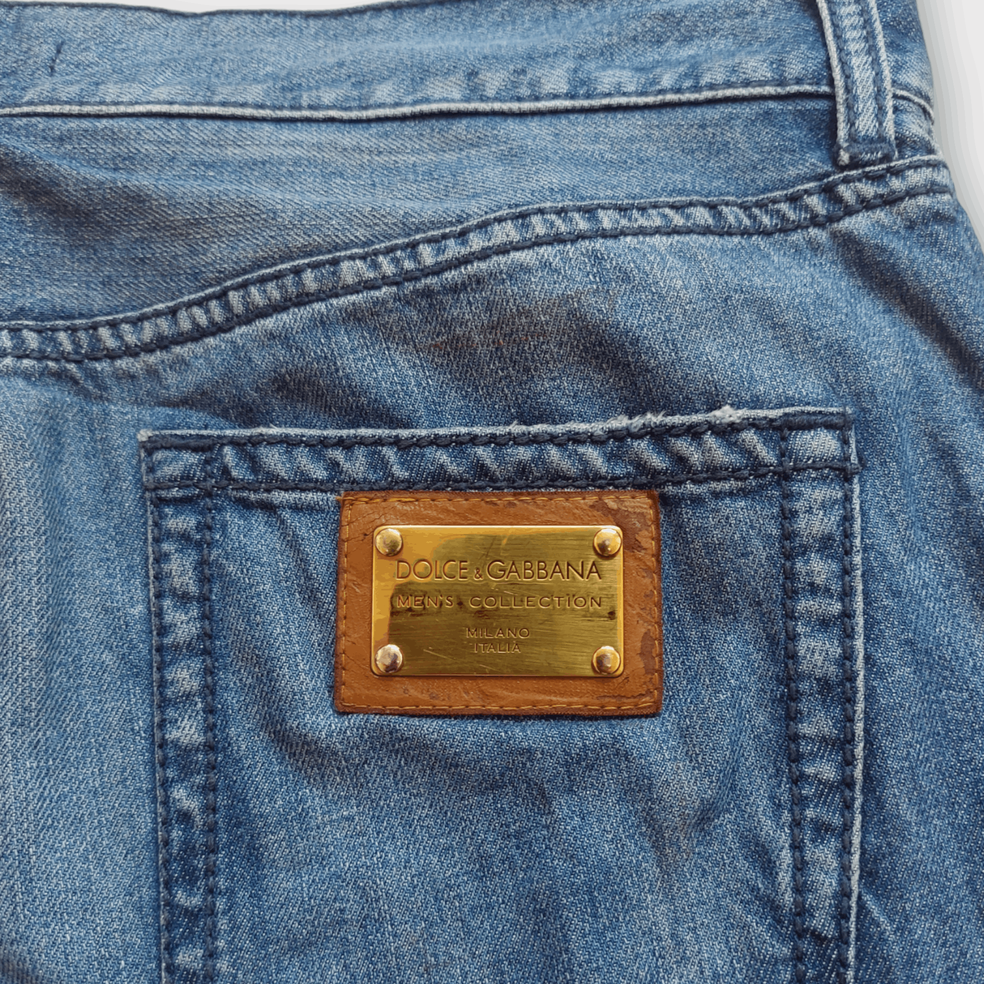 Dolce & Gabbana Dolce & Gabbana Baggy Denim Jeans Size US 34 / EU 50 - 3 Thumbnail