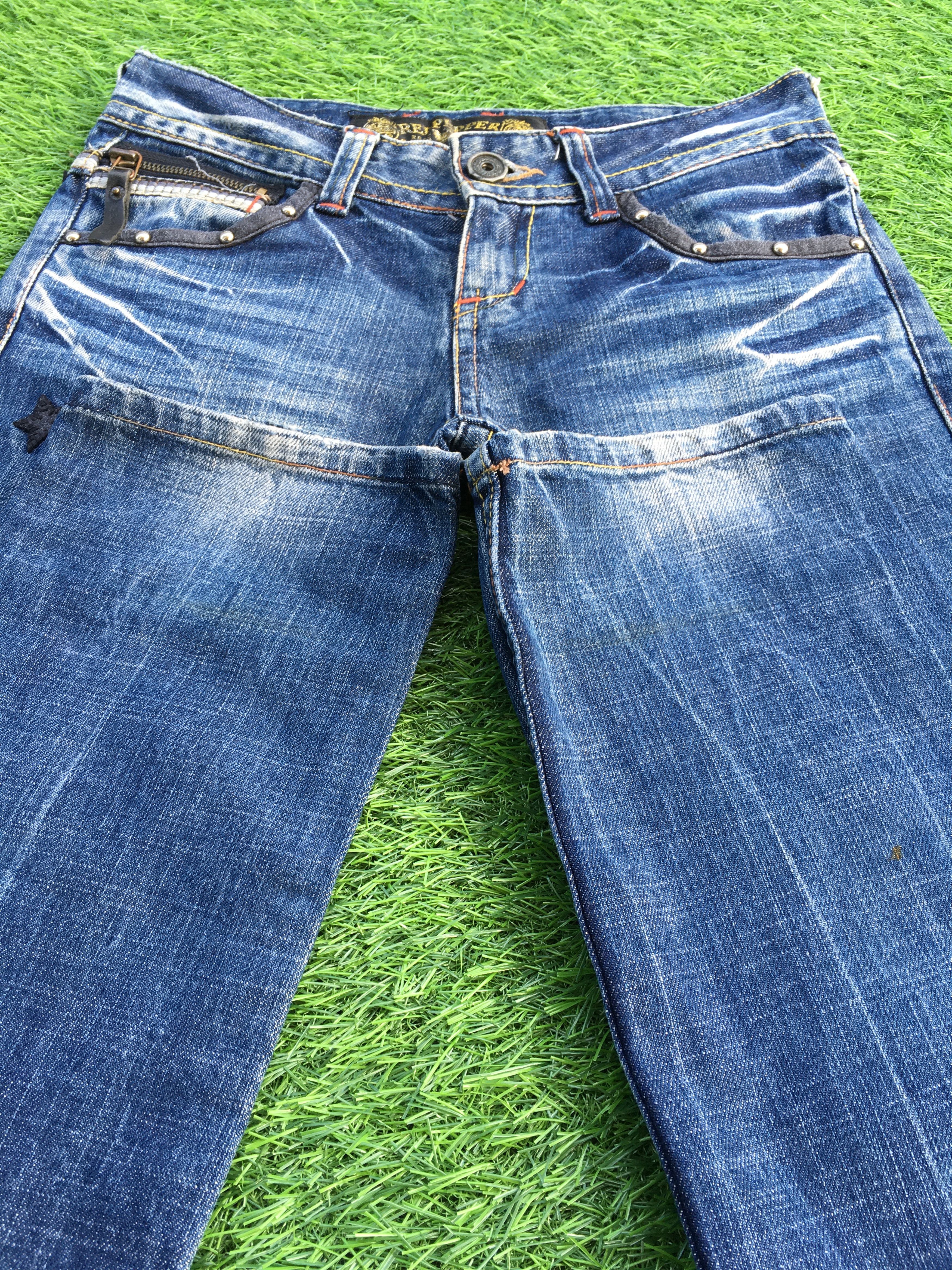 Japanese Brand Japanese Lightning Bolt Low Rise Jeans D-1182 Size 24" / US 00 / IT 34 - 5 Thumbnail