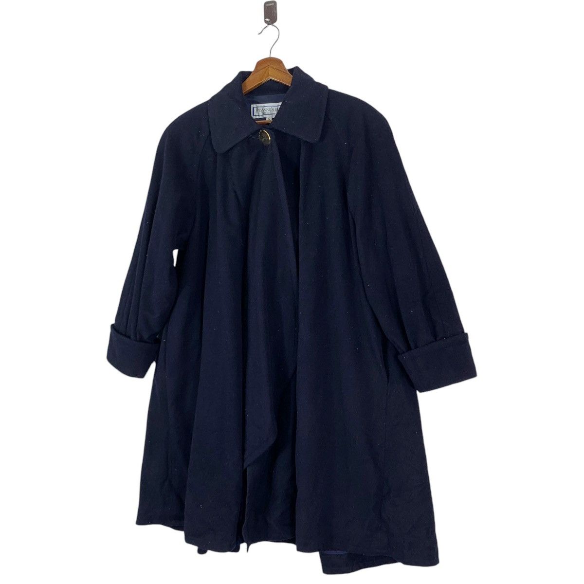 Yves Saint Laurent VINTAGE YVES SAINT LAURENT DIFFUSION FEMMES CLOAK JACKET Size M / US 6-8 / IT 42-44 - 2 Thumbnail