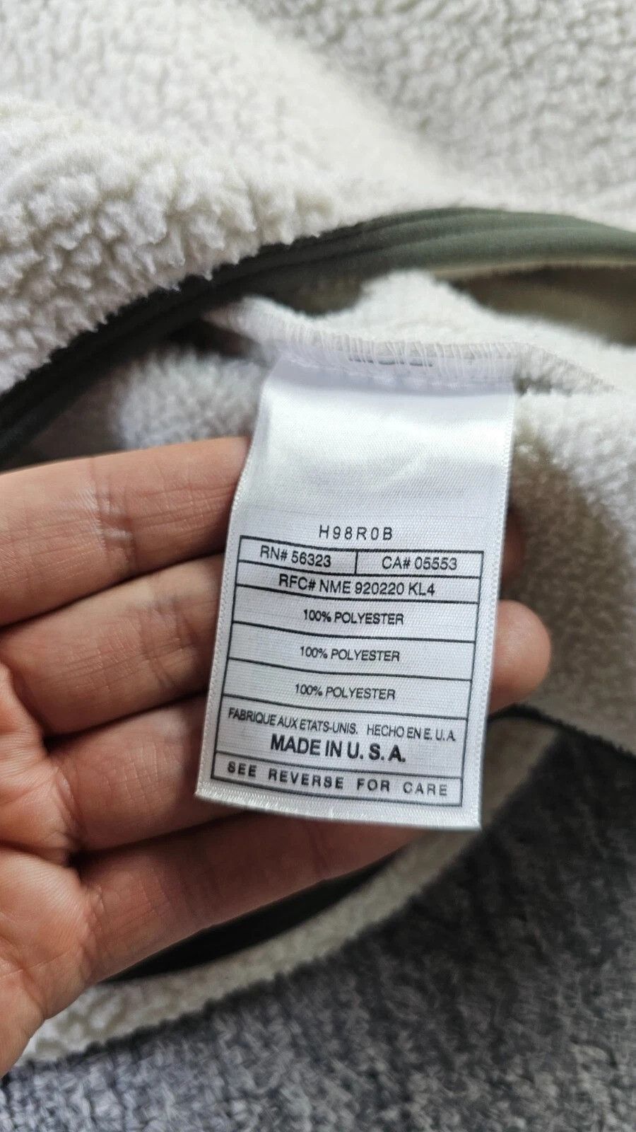 Nike ACG Vintage 90s Nike ACG Ninja Fleece Balaclava Hoodie Size US L / EU 52-54 / 3 - 11 Thumbnail