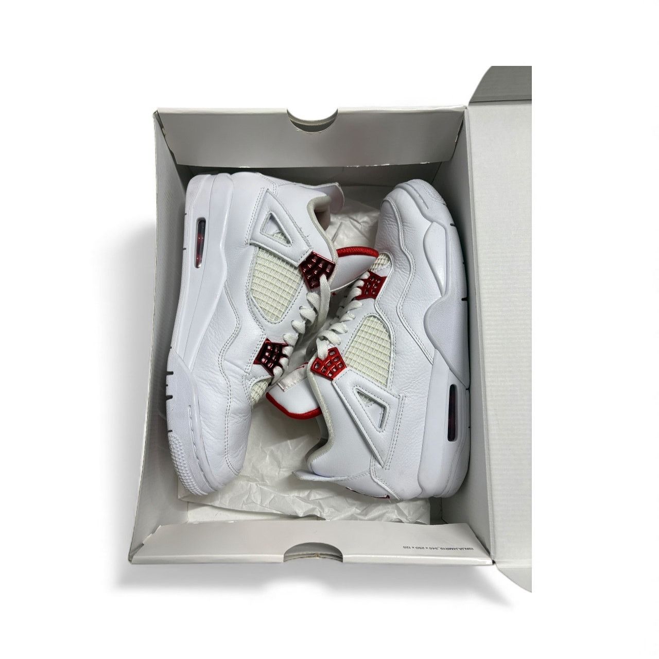 Jordan Brand Size 9.5 - Air Jordan 4 Retro 'Orange Metallic' Sneakers Size US 9.5 / EU 42-43 - 1 Thumbnail