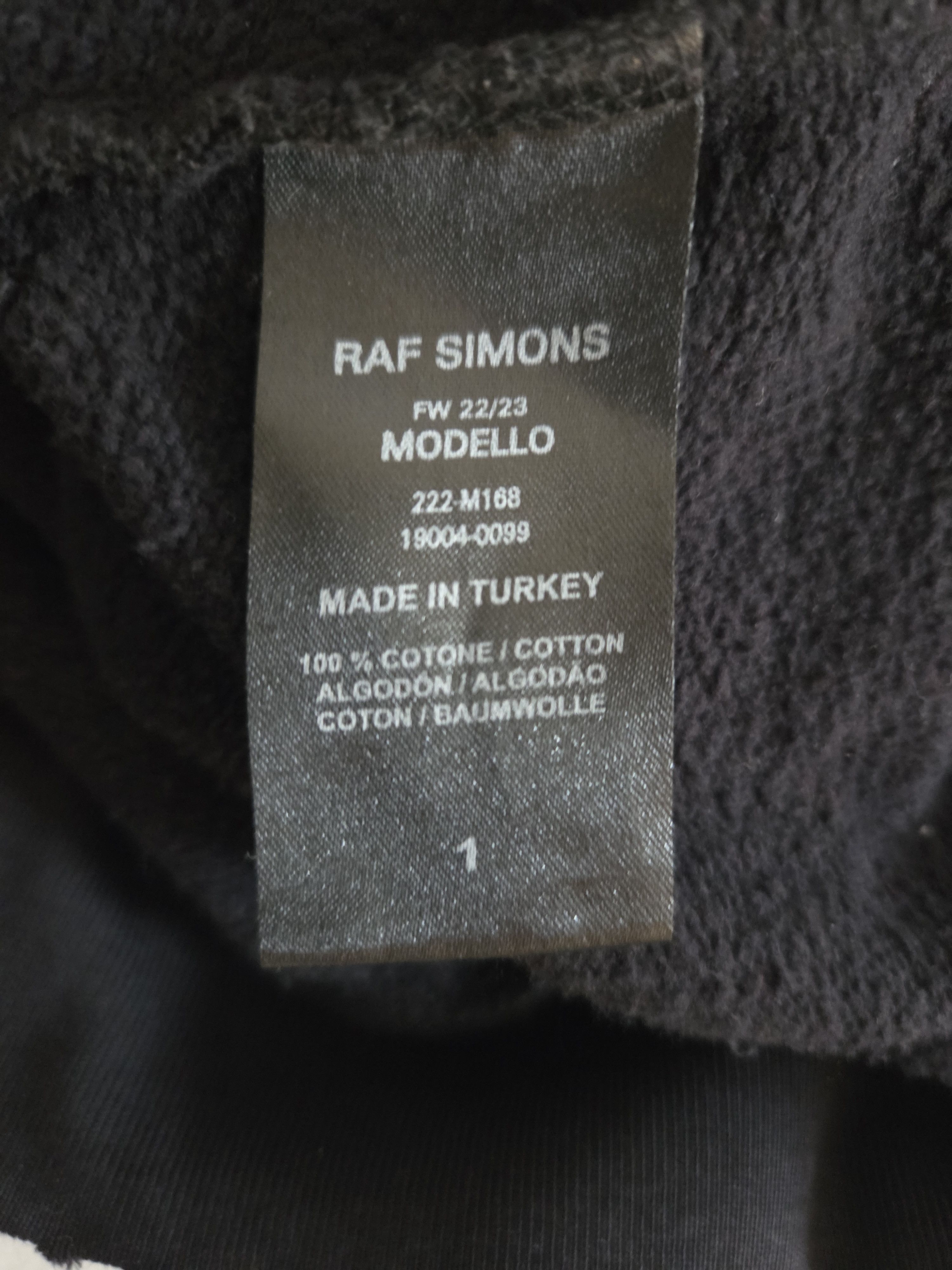 Raf Simons Raf Simons distressed "Altered Reality" Sweatshirt Size US XL / EU 56 / 4 - 8 Thumbnail